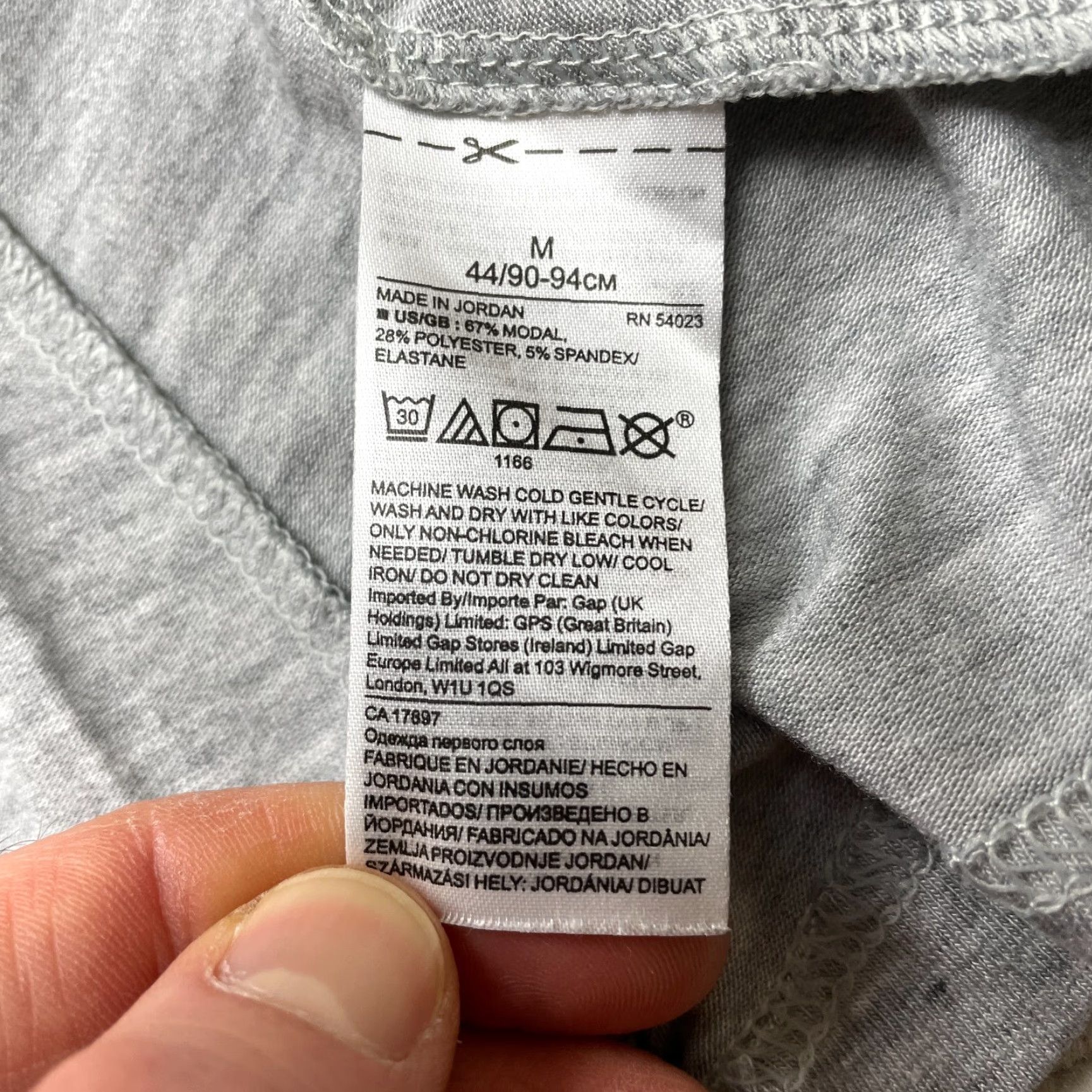 Banana Republic VINTAGE Banana Republic Shirt Womens Medium Gray Threadsoft Modal Short Sleeve Tee Size M / US 6-8 / IT 42-44 - 6 Thumbnail