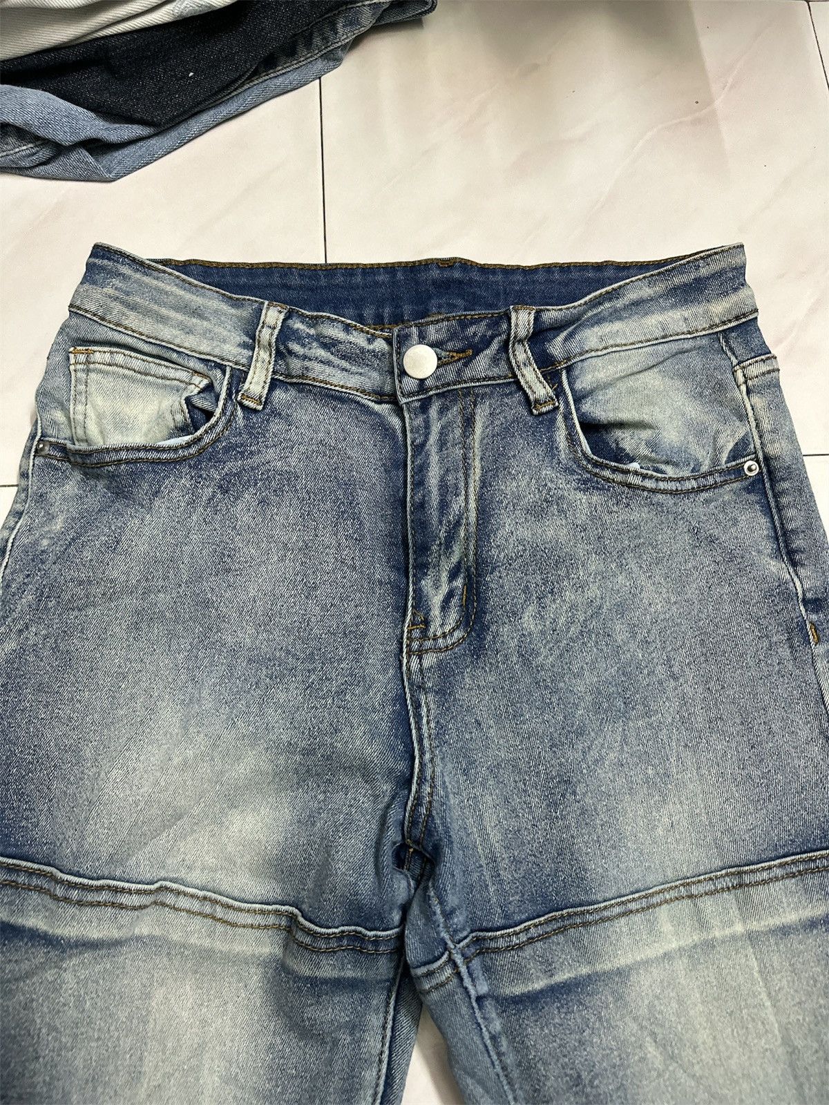 Tornado Mart 2000s Shein Flare Hagi Style Jeans Y2K Goa Lgb Avant Garde Size US 31 - 4 Thumbnail
