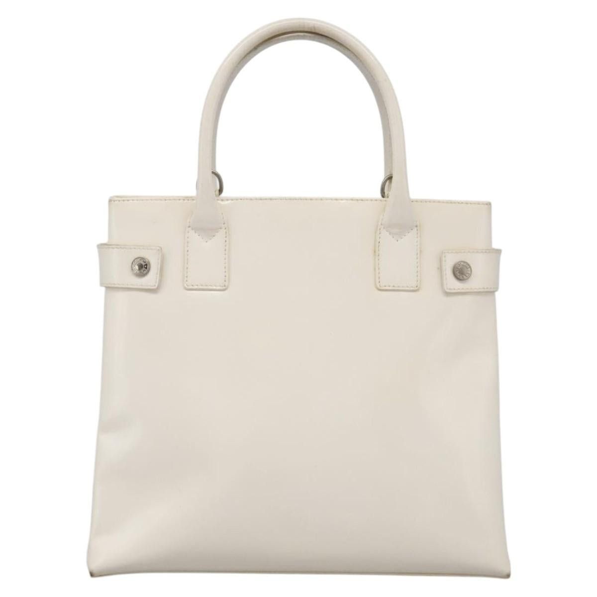 Gucci GUCCI Hand Bag Enamel White Size ONE SIZE - 2 Thumbnail