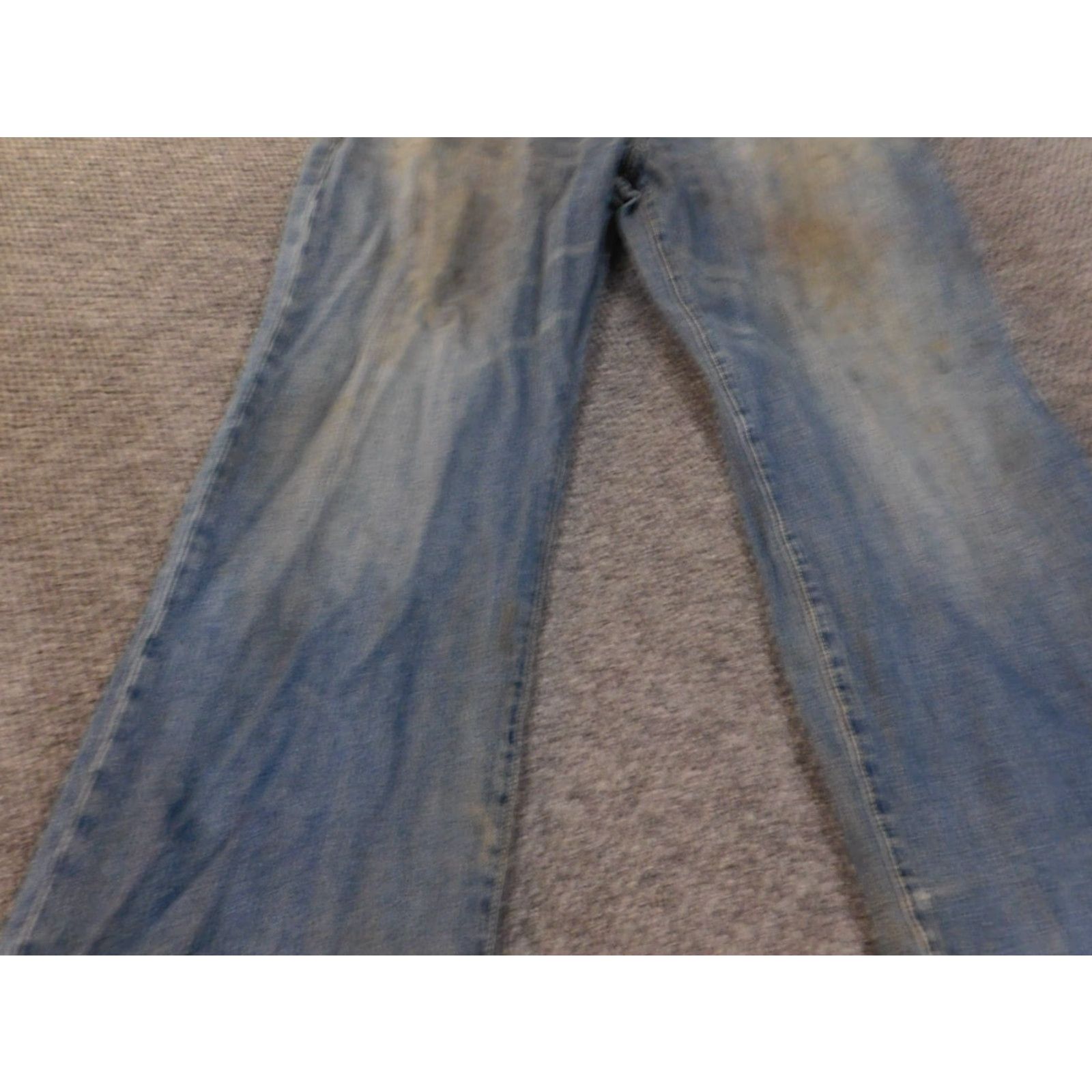 Sean John Sean John Jeans 36x32 Mens Vintage Straight Distressed Hip Hop Blue Blue Jeans Classic Fit 36in Inseam 32in Waist Size US 36 / EU 52 - 3 Thumbnail