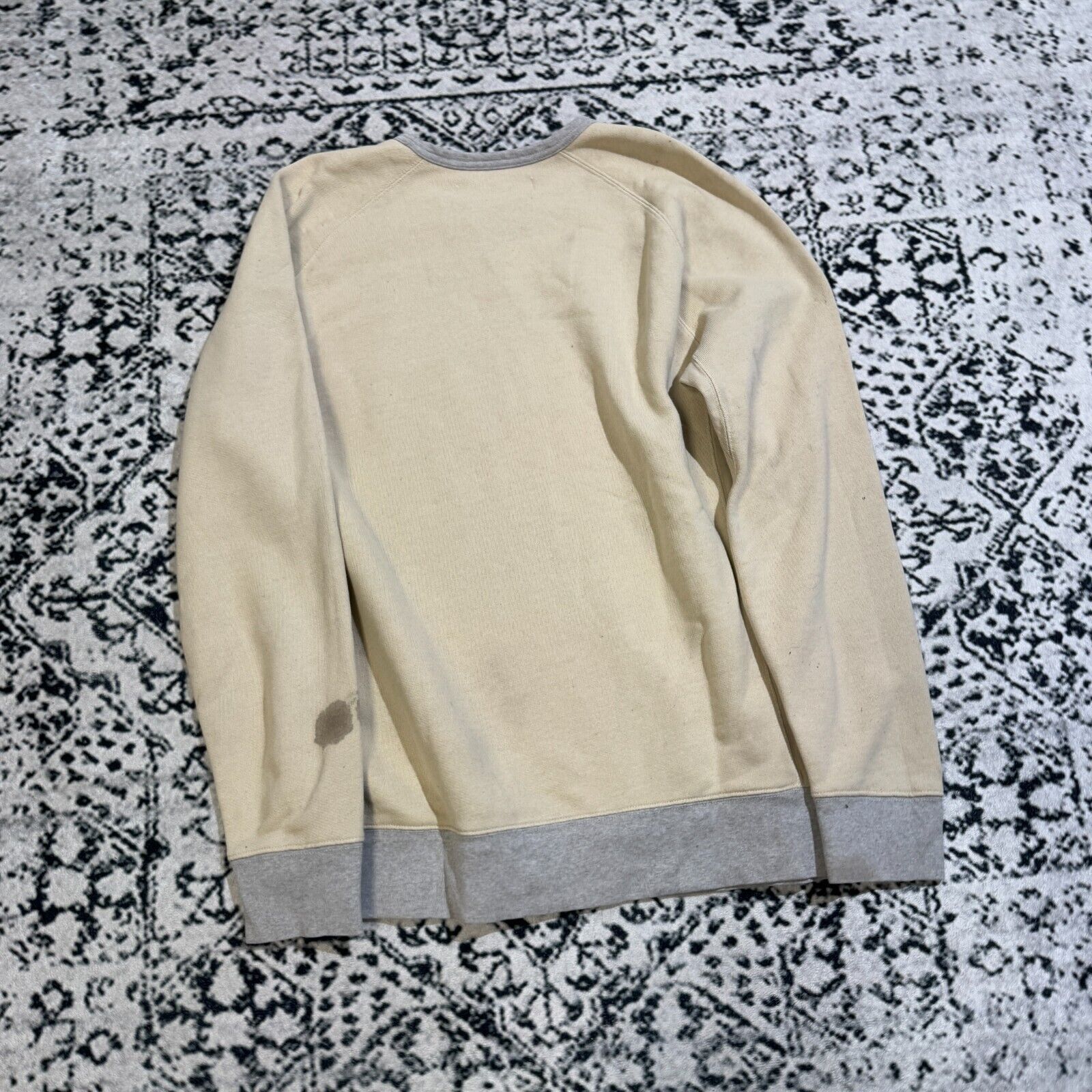 Levi's × Vintage Vintage Levis Unisex Beige Cotton Crewneck Size XL Y2K S Size US XL / EU 56 / 4 - 13 Thumbnail