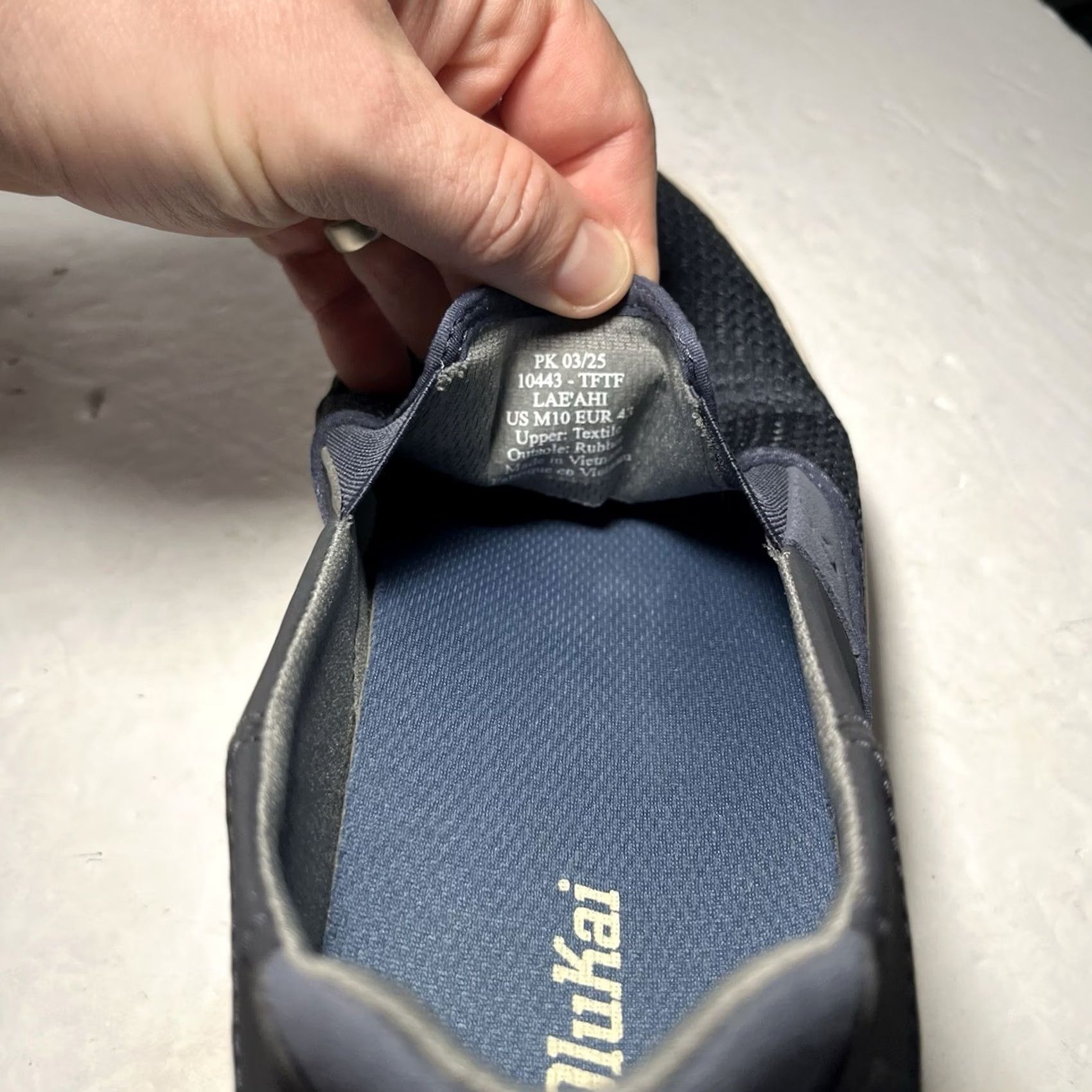 Olukai Olukai Lae'ahi Slip-on Sneakers Men's Blue Size 10 Comfort Casual Size US 10 / EU 43 - 6 Thumbnail