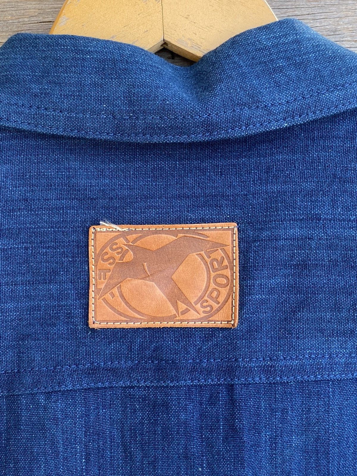 Vintage Vintage Issey Sport Indigo Denim Long Jacket Size L / US 10 / IT 46 - 7 Thumbnail