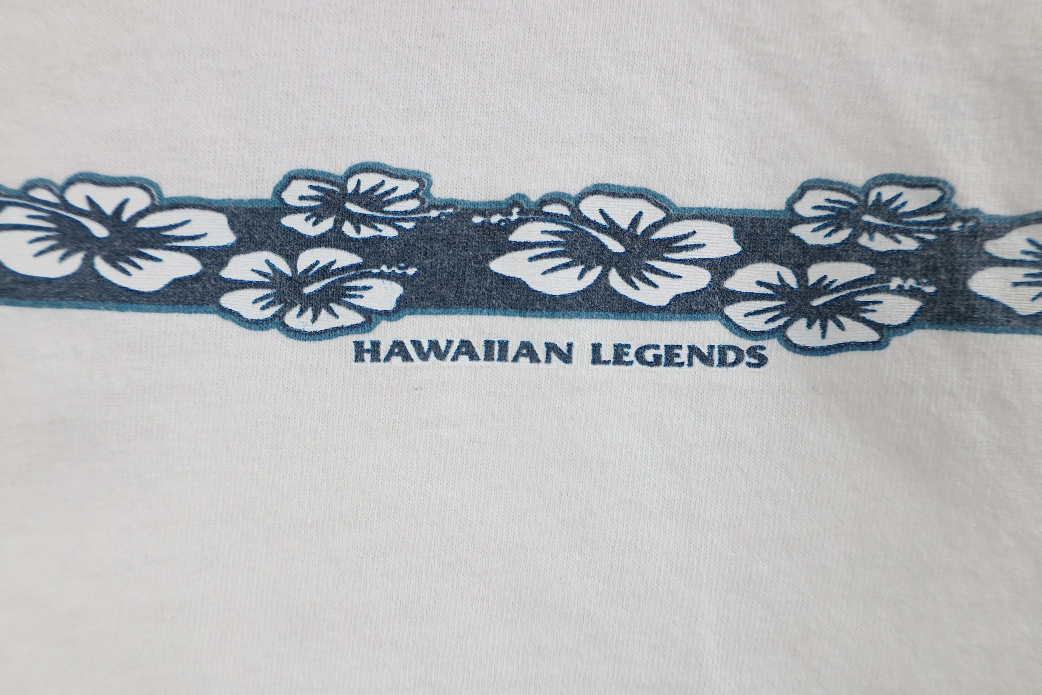 Vintage Vintage 90s Y2K Streetwear Legends Surfing T-Shirt White Size US XL / EU 56 / 4 - 5 Thumbnail