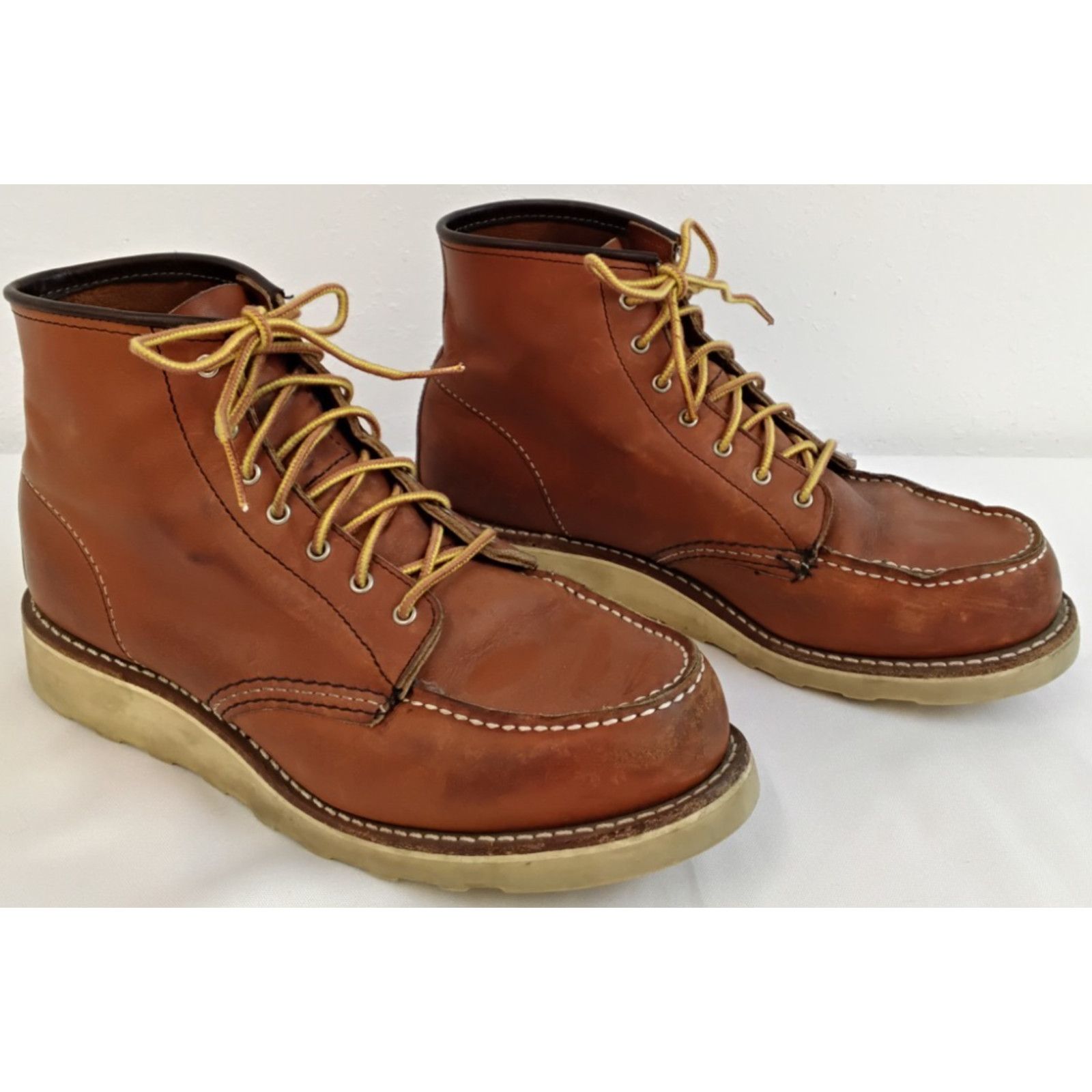 Red Wing Red Wing Work Boots Men's US 8 Women's US 10 Brown Leather Size US 8 / EU 41 - 3 Thumbnail