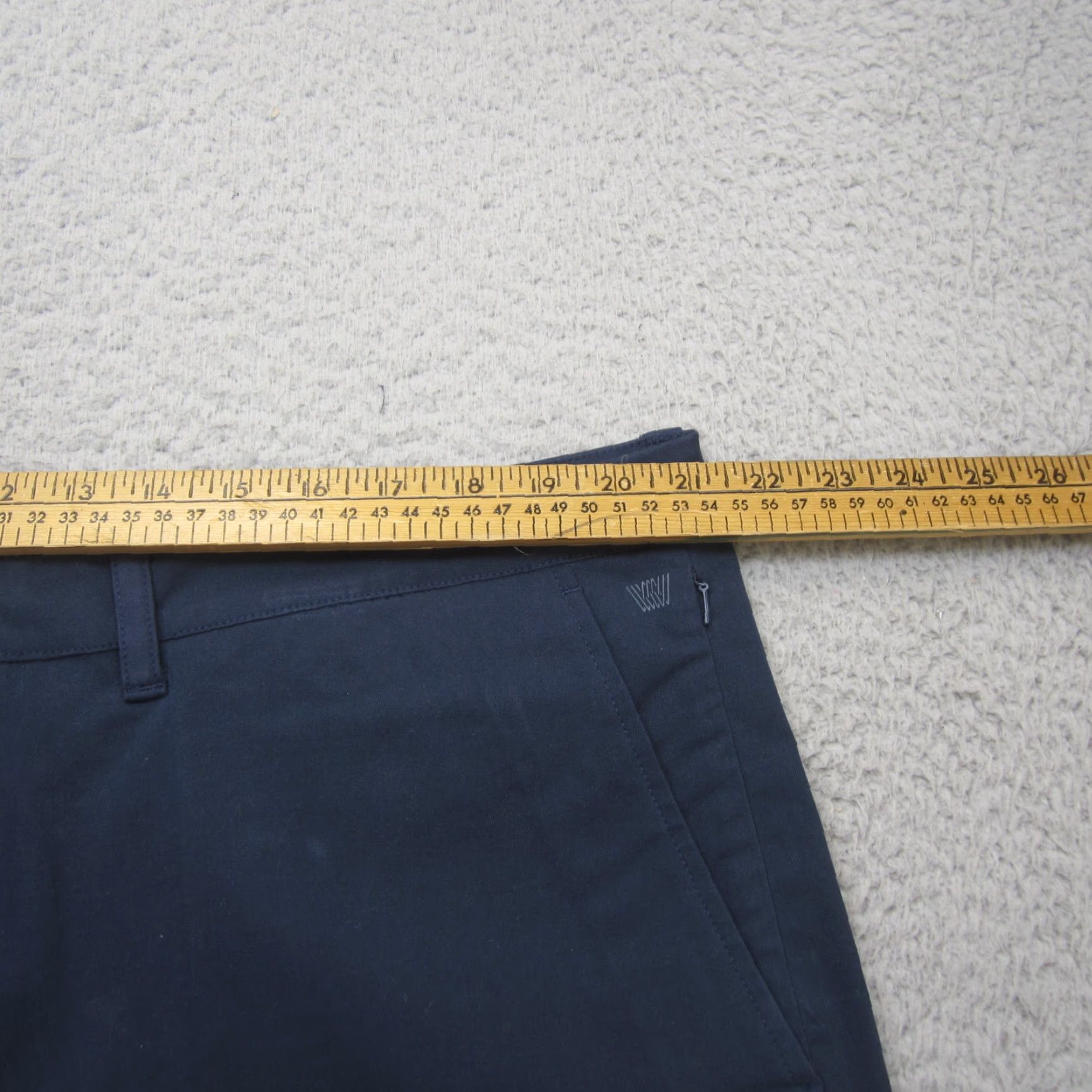 Vintage Mack Weldon Mavericks Tech Shorts Mens 42 Blue Chino Performance Stretch Golf Casual Size US 42 / EU 58 - 7 Thumbnail