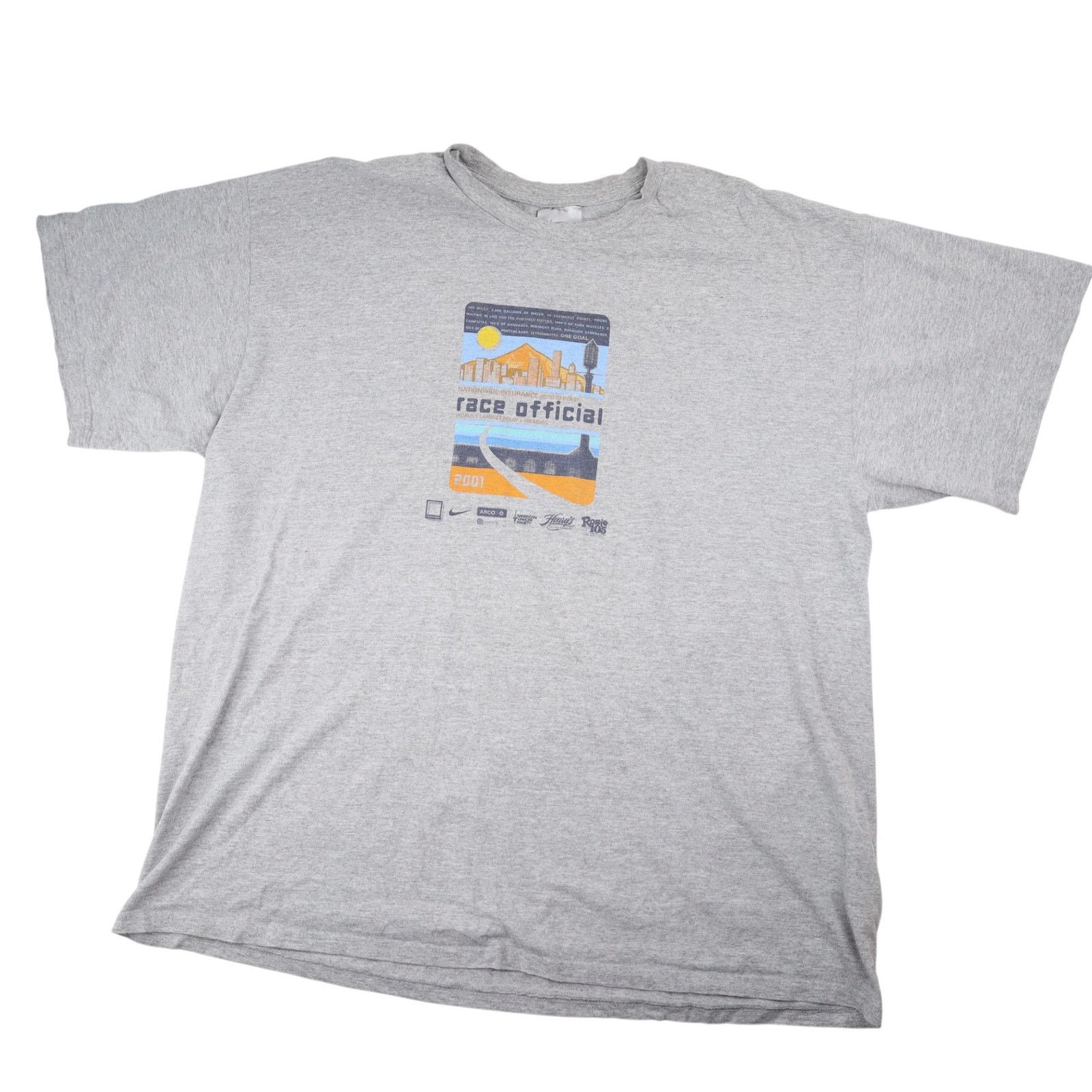 Nike × Vintage VTG Nike Hood To Coast Relay Race Official Graphic T Shirt Size US XL / EU 56 / 4 - 1 Thumbnail