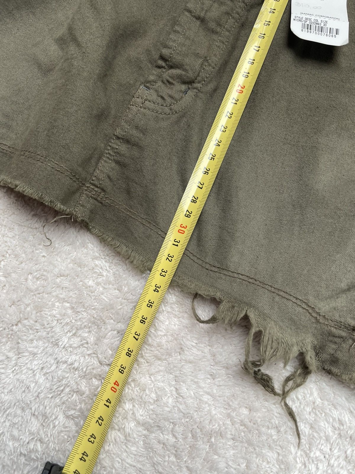 Le Grande Bleu (L.G.B.) 2000s L..G.B distressed cargo skirt Size 27" / US 4 / IT 40 - 10 Thumbnail