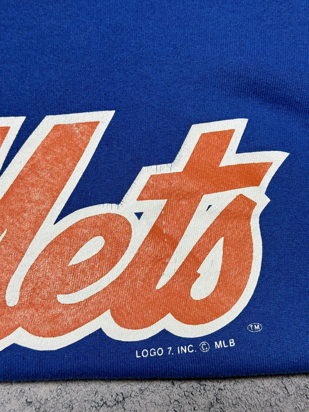 Logo 7 Vintage 90s Logo 7 New York Mets Sweatshirt Size US M / EU 48-50 / 2 - 9 Thumbnail