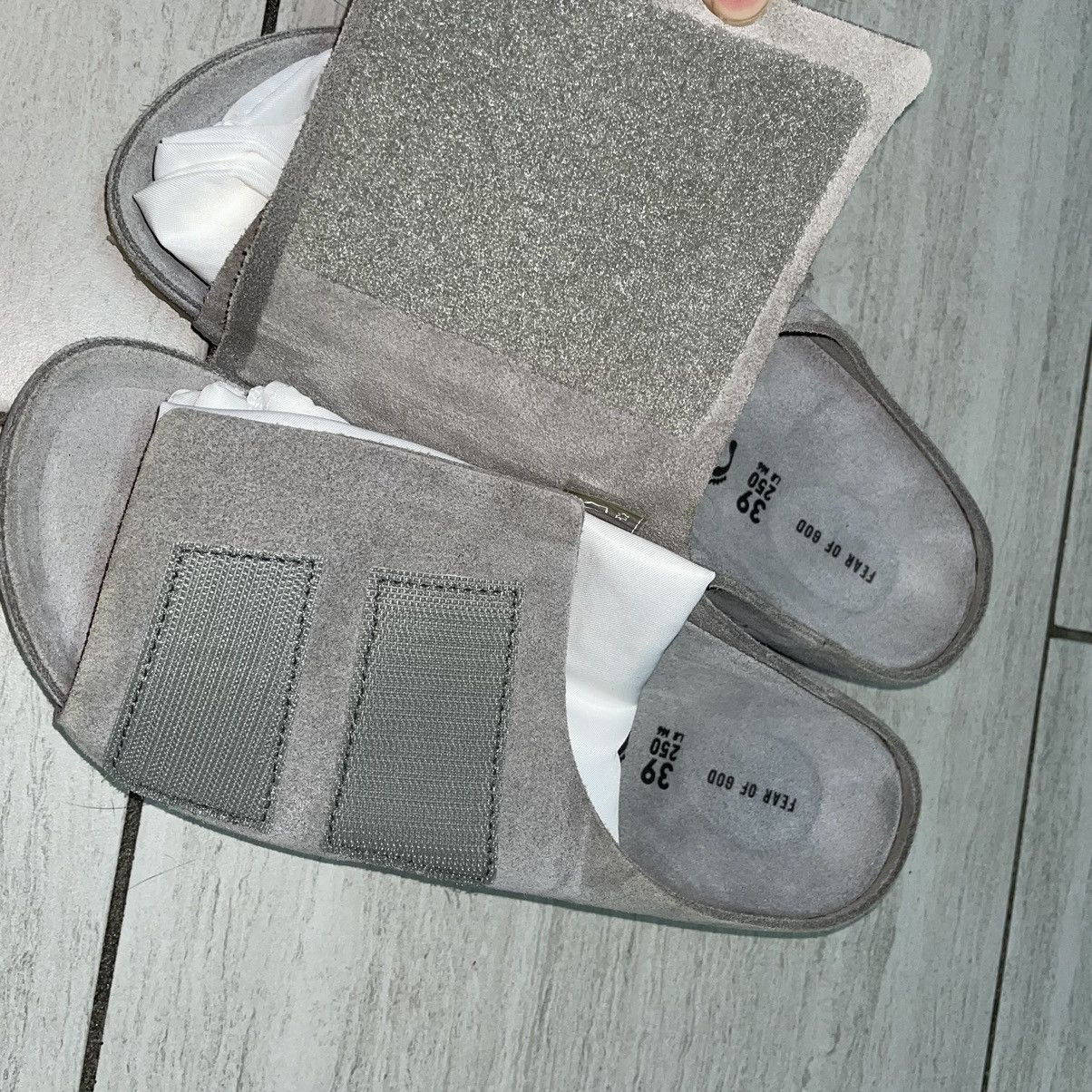 Birkenstock × Fear of God Fear of God Birkenstock (Cement) Size US 7 / EU 40 - 8 Thumbnail
