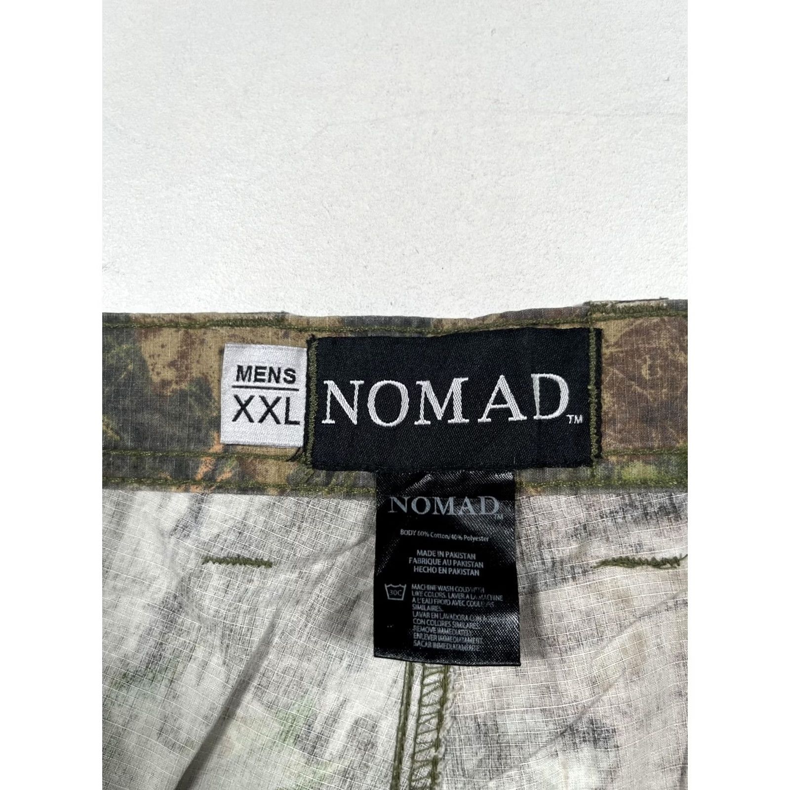 Nomad Nomad Mens 2XL Green Obsession Hunting Cargo Pants Adjustable Waist NWTF Camouflage Khakis Regular Inseam 31 in Fall Mens Size US 39 - 3 Thumbnail