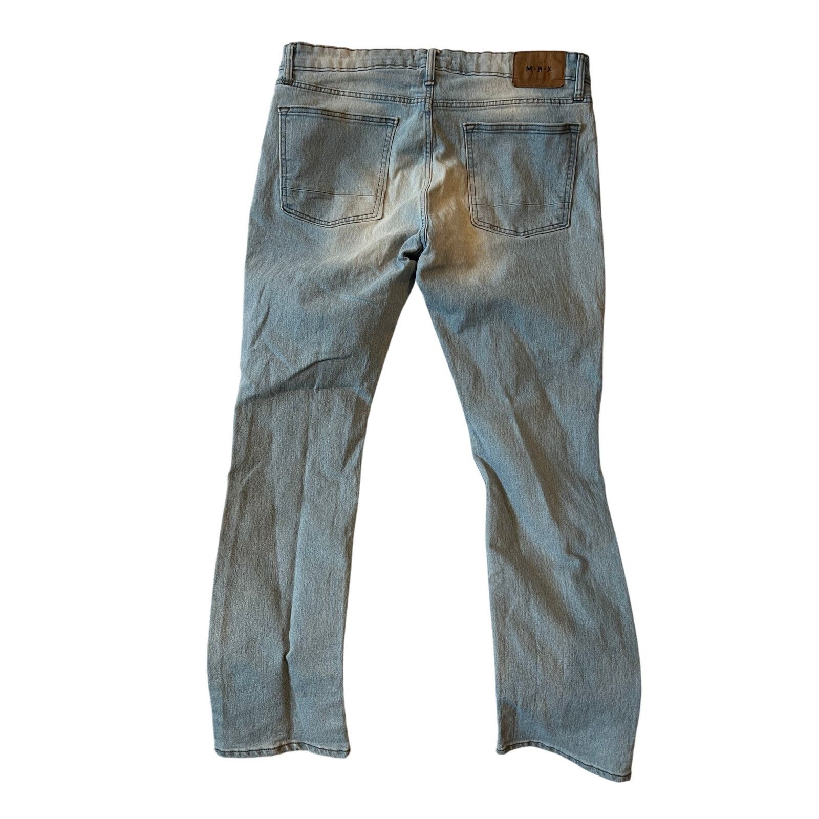 MBX MBX Slim Fit Blue Jeans Mens 36x32 Size US 36 / EU 52 - 2 Thumbnail