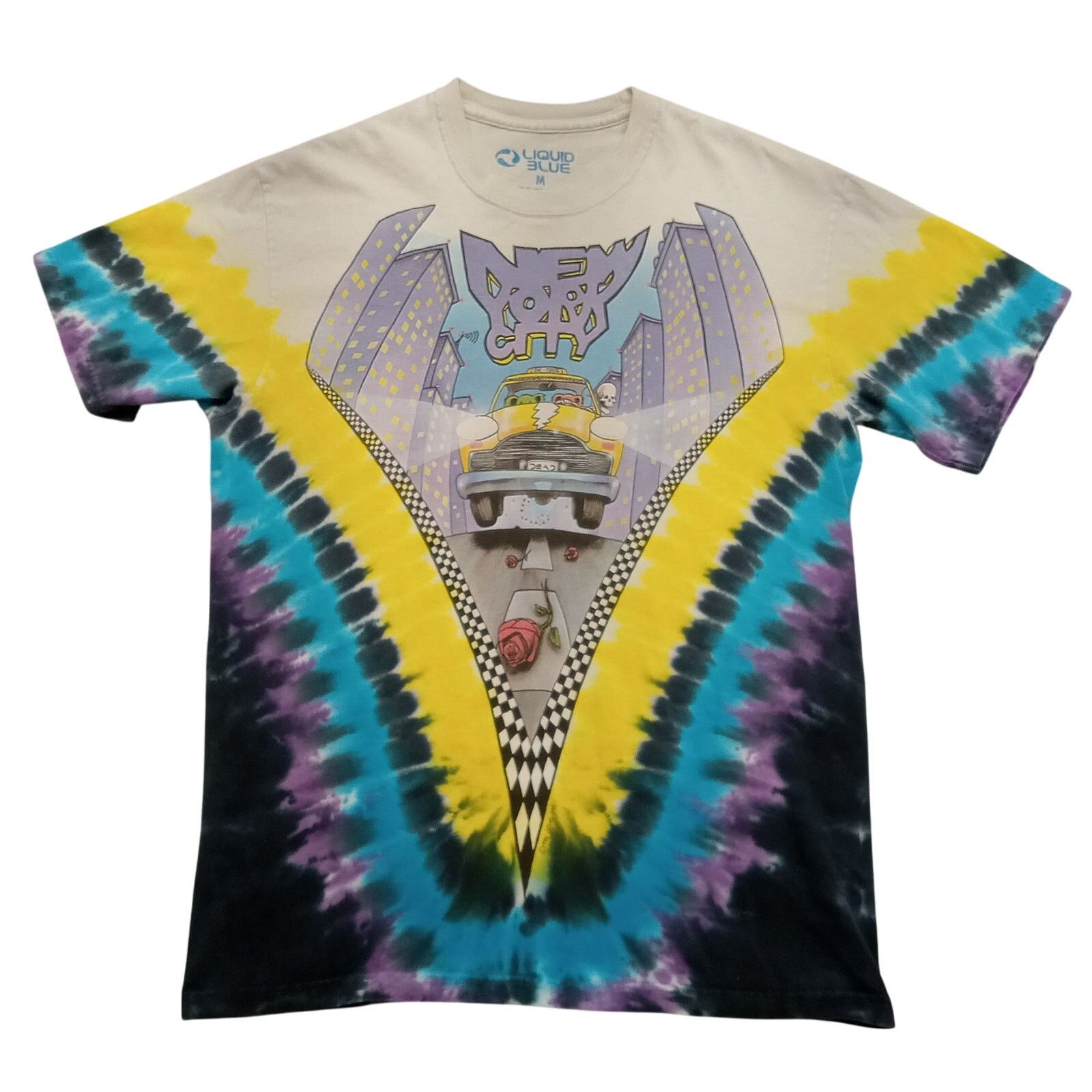 Liquid Blue Grateful Dead T Shirt Liquid Blue M Bears Tie Dye NY Size US M / EU 48-50 / 2 - 1 Thumbnail
