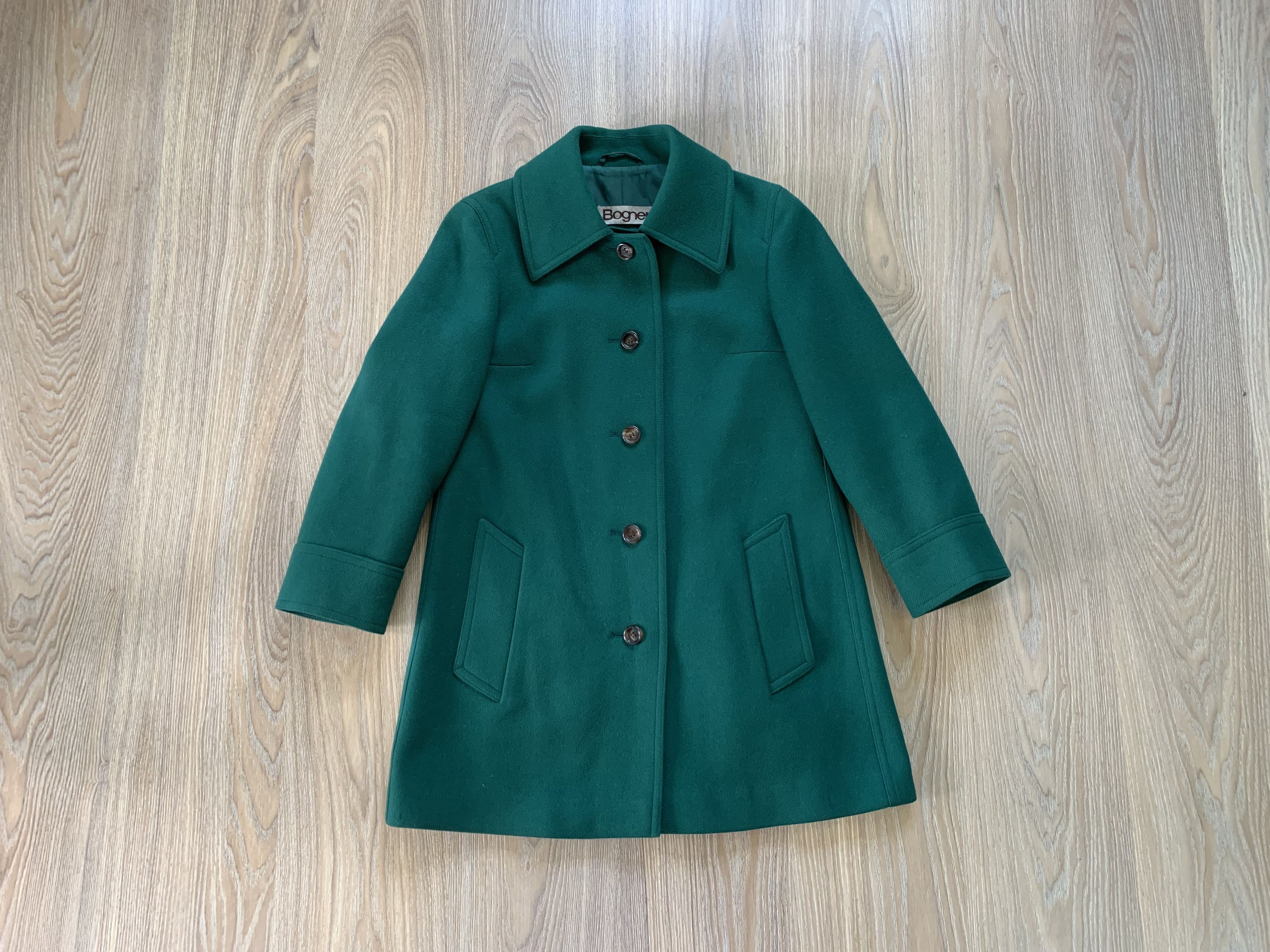 Bogner × Vintage Bogner Vintage Wool Coat Size M / US 6-8 / IT 42-44 - 1 Thumbnail