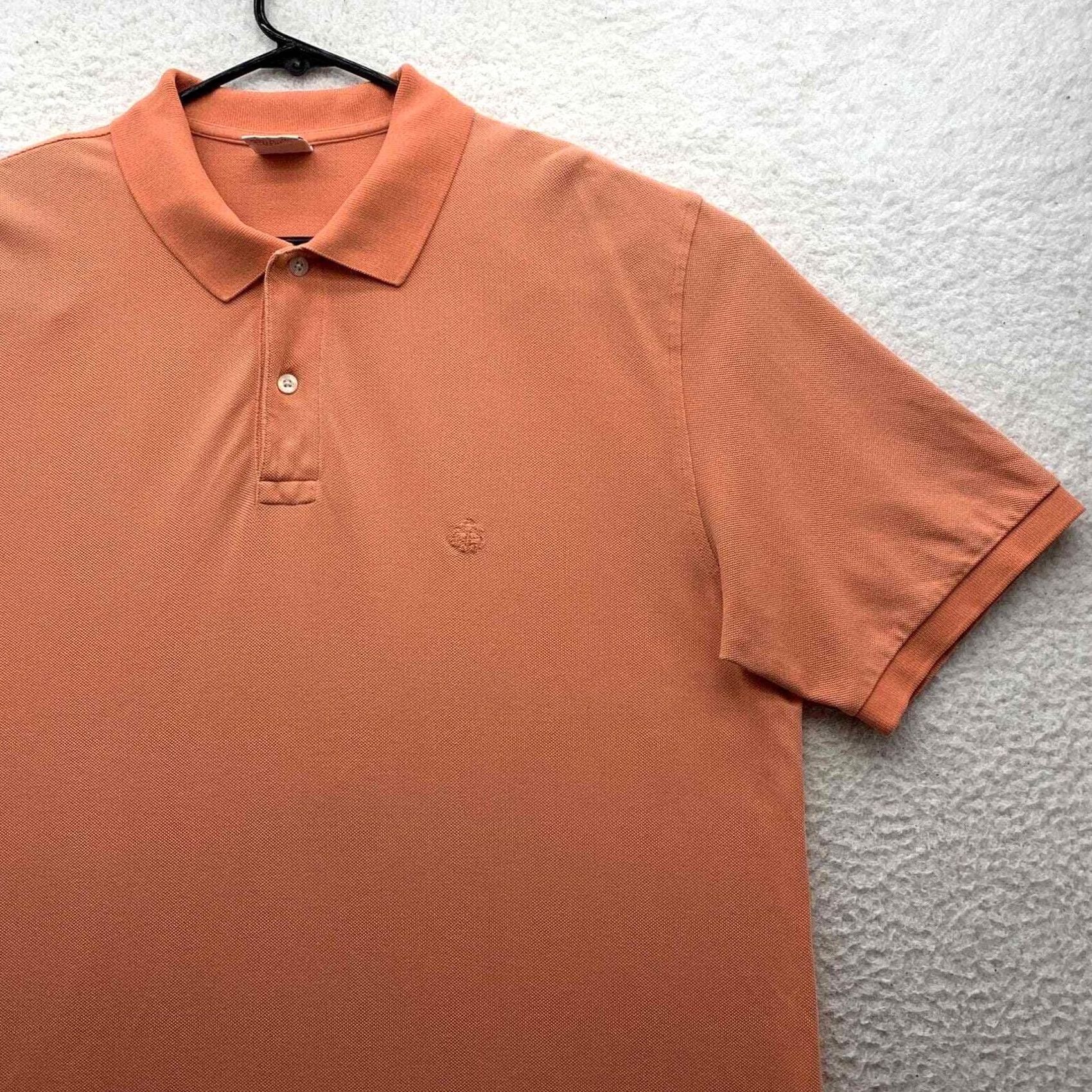 Brooks Brothers VINTAGE Brooks Brothers Polo Shirt Mens XL Orange Performance Preppy Dad Size US XL / EU 56 / 4 - 2 Thumbnail