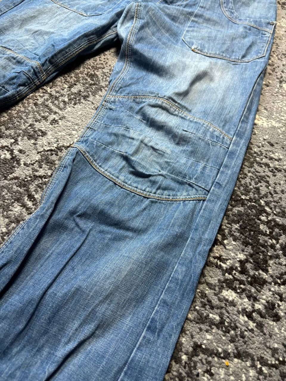 Bench × Japanese Brand × Vintage Vintage Y2K Japanese Bench Logo Denim Pants Size US 34 / EU 50 - 3 Thumbnail