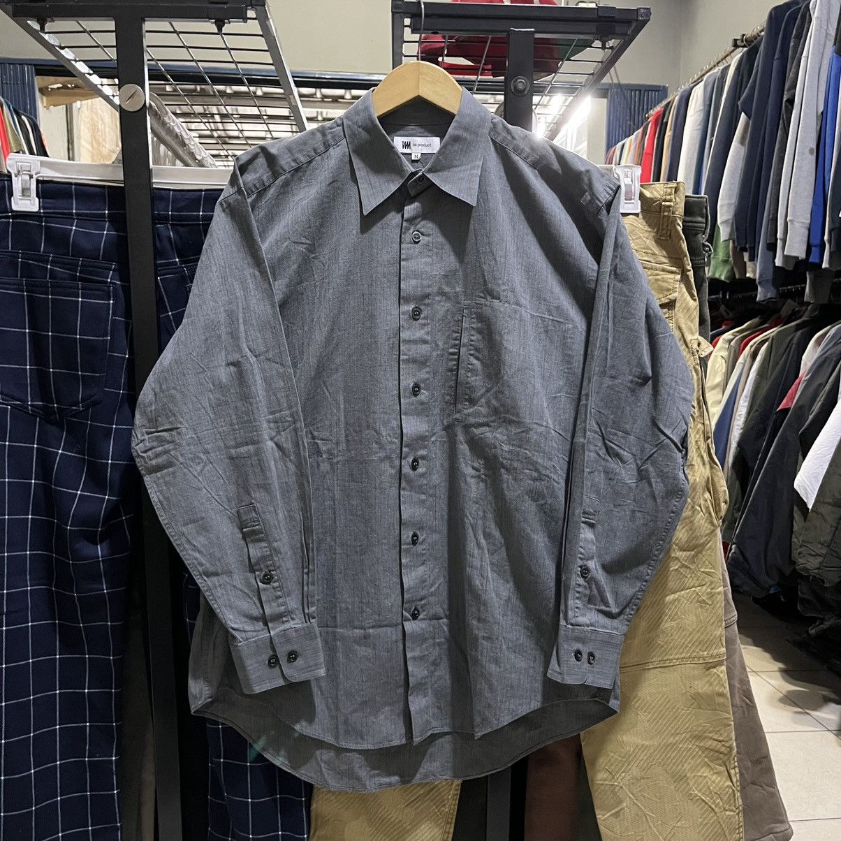 Issey Miyake Issey Miyake Im product Slanted pocket Long Sleeve Button Size US M / EU 48-50 / 2 - 1 Thumbnail