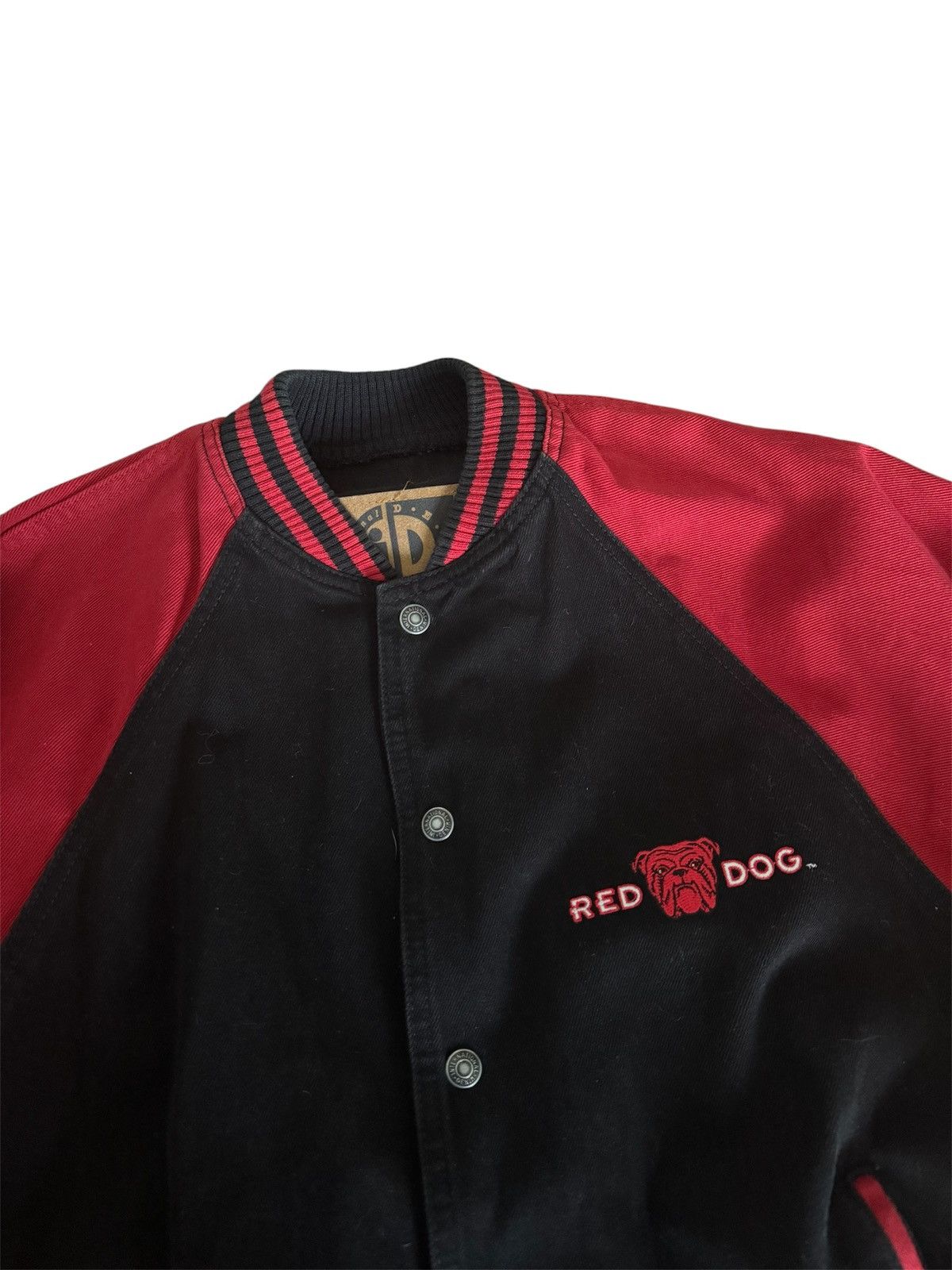 Other Vintage Red Dog Denim Varsity Jacket Size US M / EU 48-50 / 2 - 4 Thumbnail