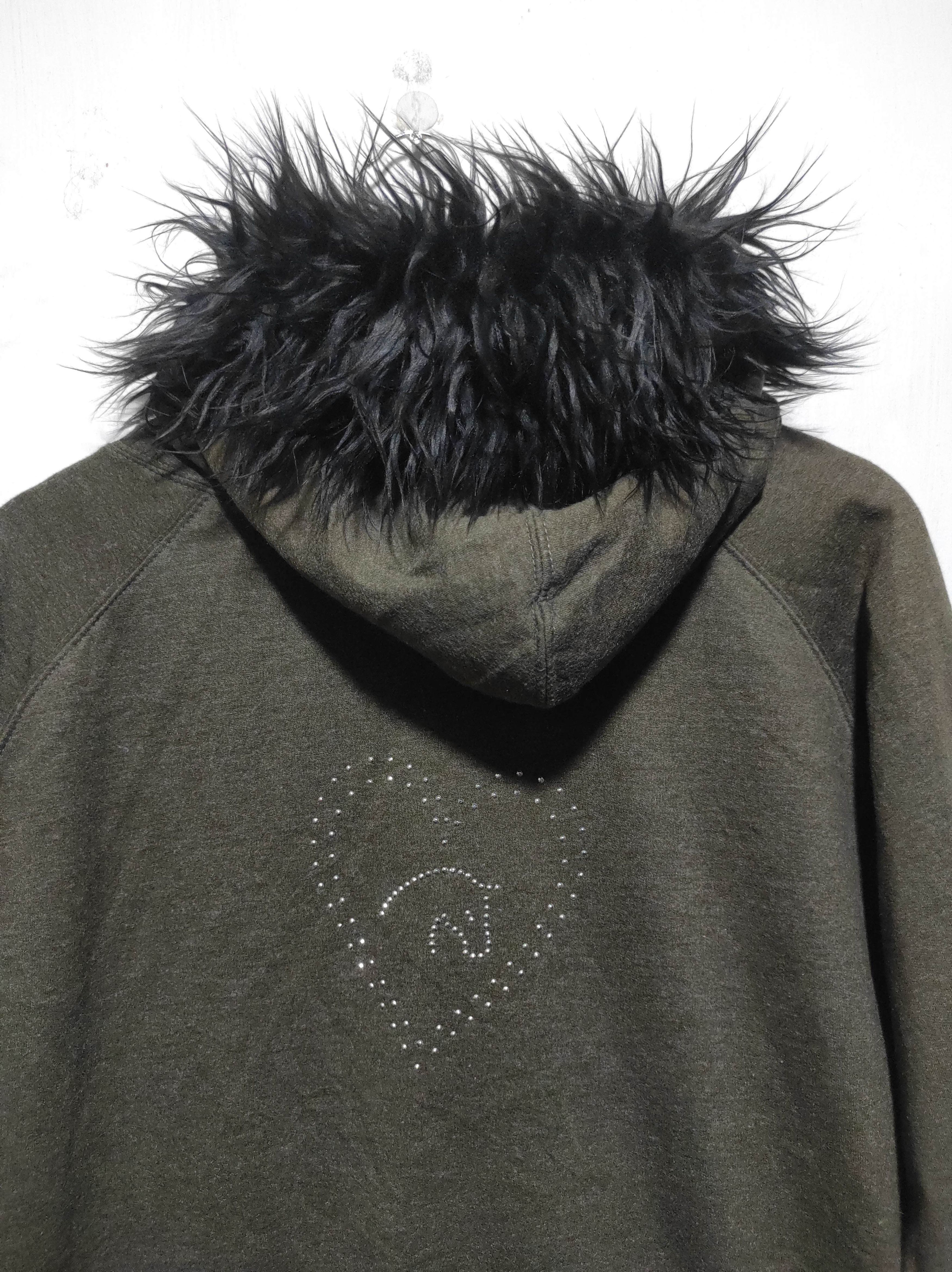If Six Was Nine H&T Studed Zipper Fur Hoodie LGB style Size US M / EU 48-50 / 2 - 12 Thumbnail