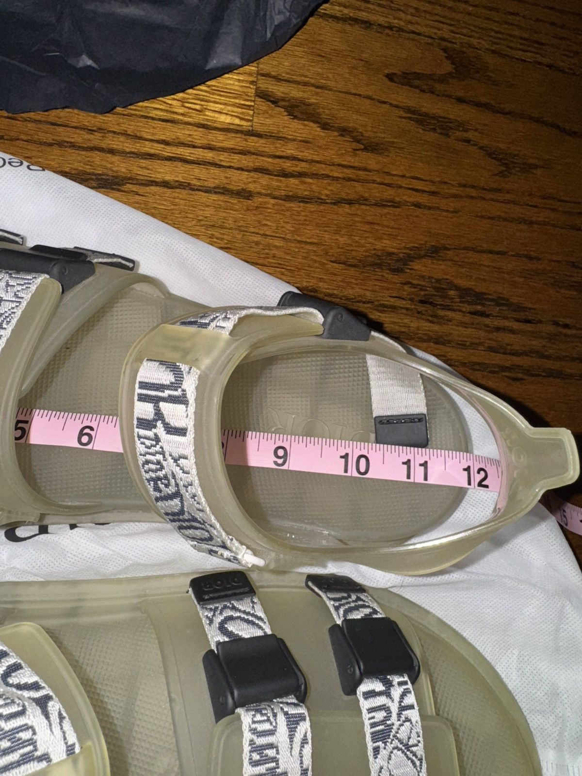 Dior Dior Runway Sample X Stussy Translucent Sandal Size US 11 / EU 44 - 5 Thumbnail