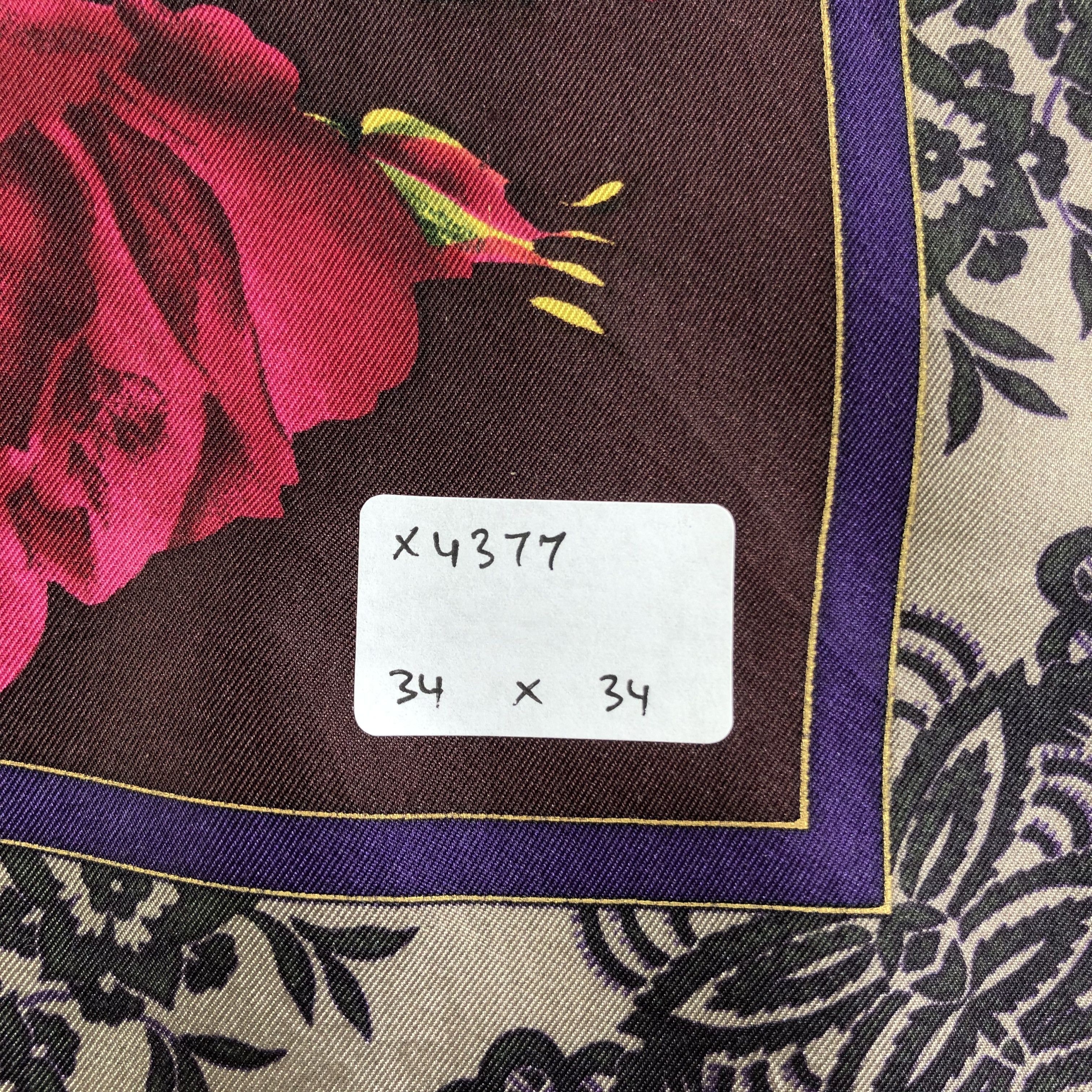 Vintage Vintage Silk Scarf Size ONE SIZE - 5 Thumbnail