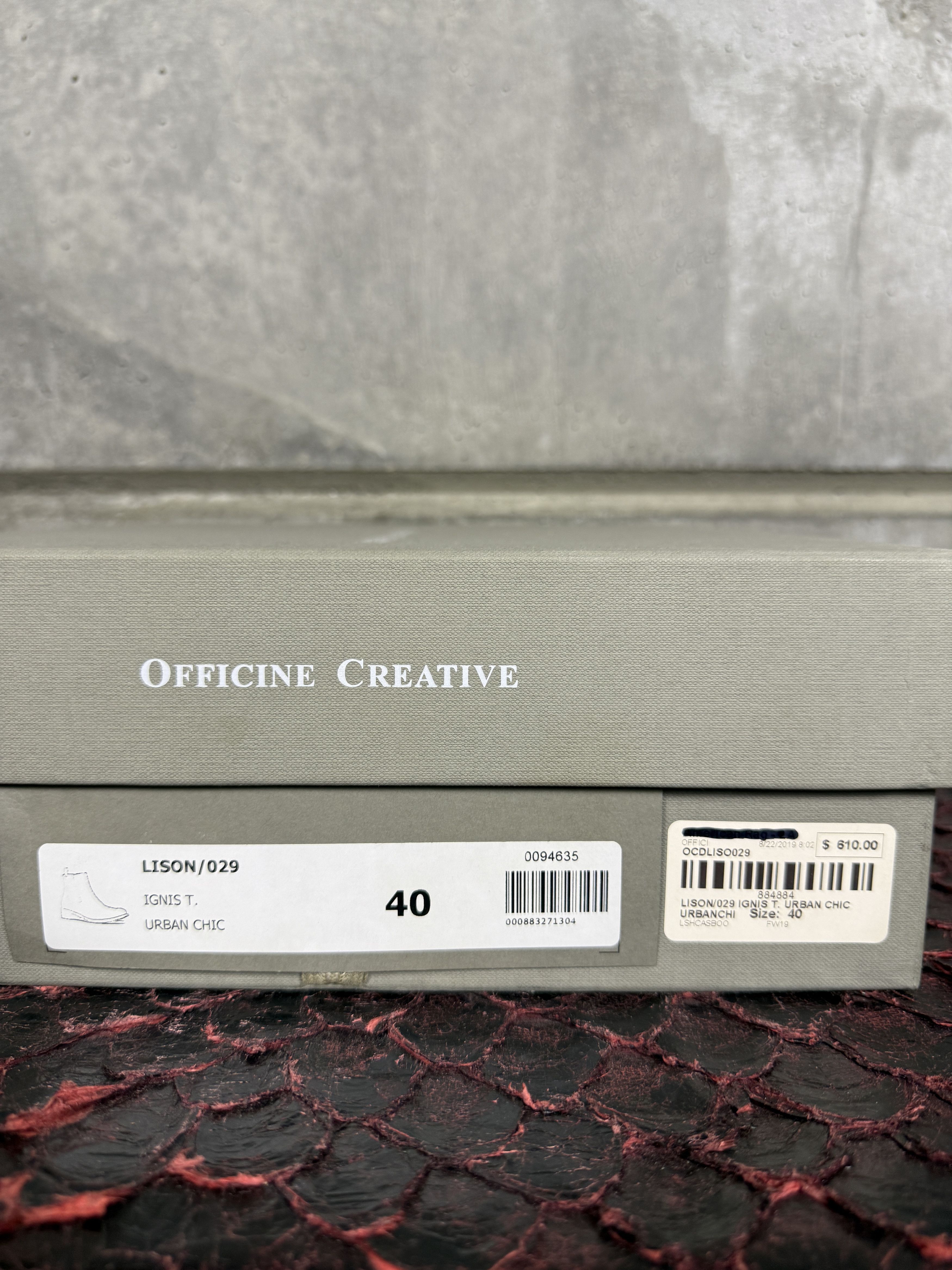 Officine Creative $610 Officine Creative Lison 029 Chelsea Boots Size US 10 / IT 40 - 14 Thumbnail