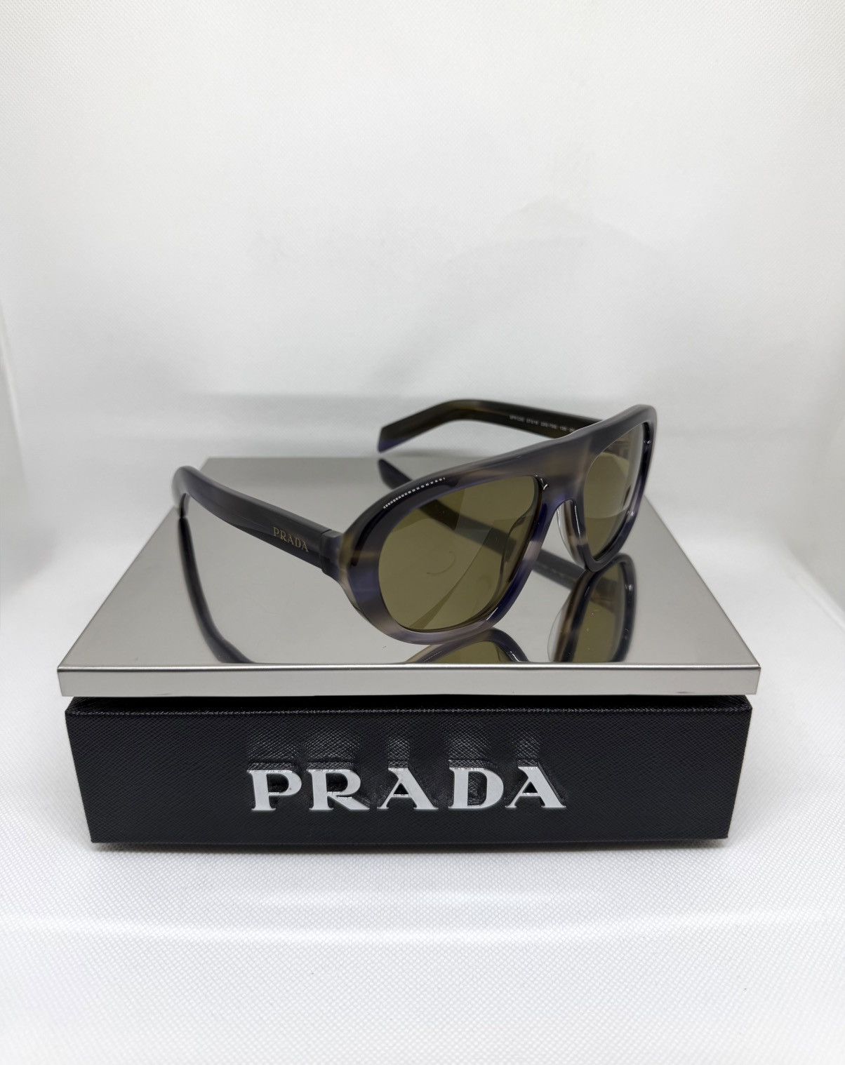 Prada NEW Prada Symbole sunglasses PR C05S 23G70G Size ONE SIZE - 4 Thumbnail