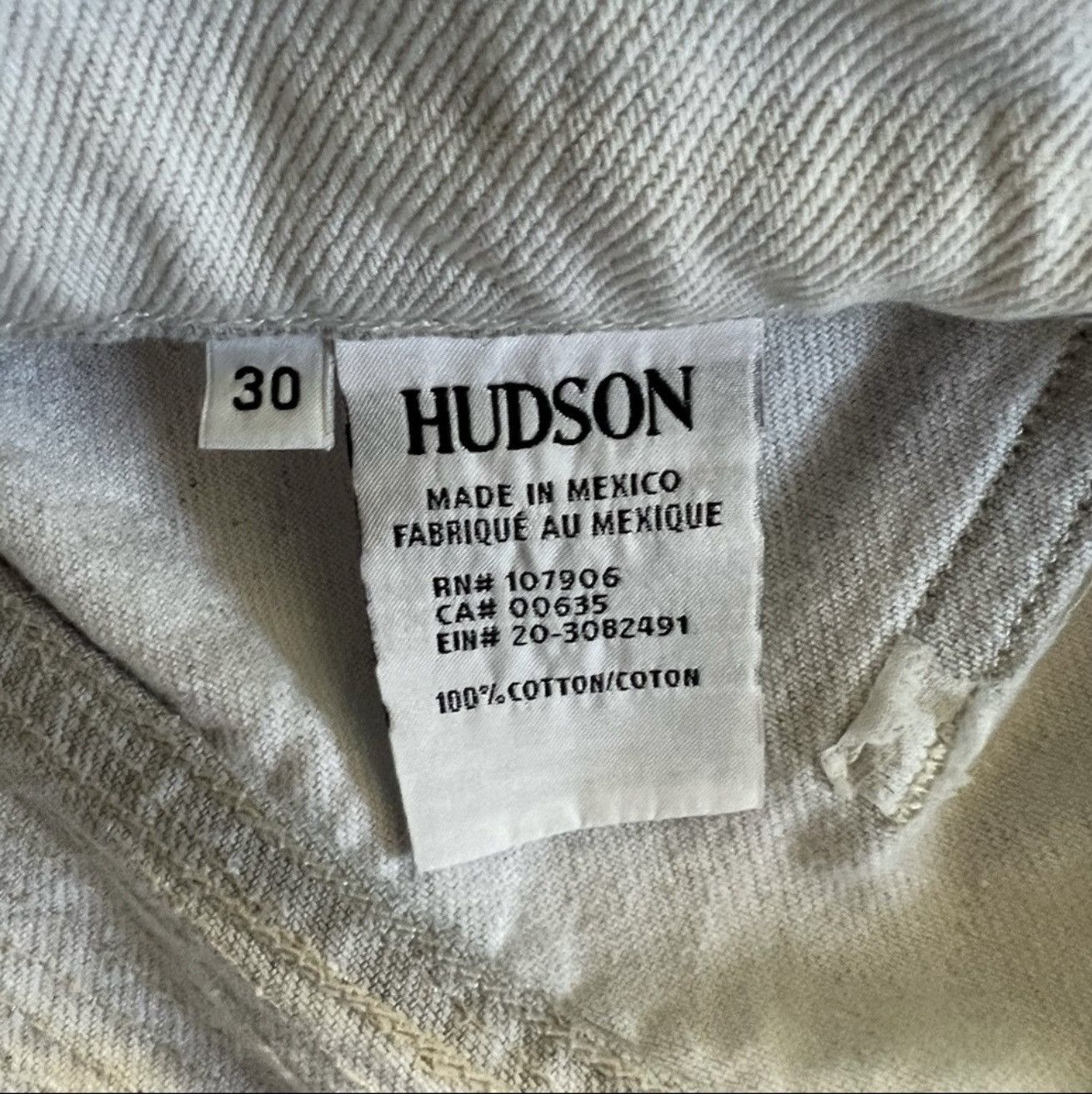 Hudson Hudson Blinder Biker Jeans Extracted White Size 30 Size US 30 / EU 46 - 9 Thumbnail
