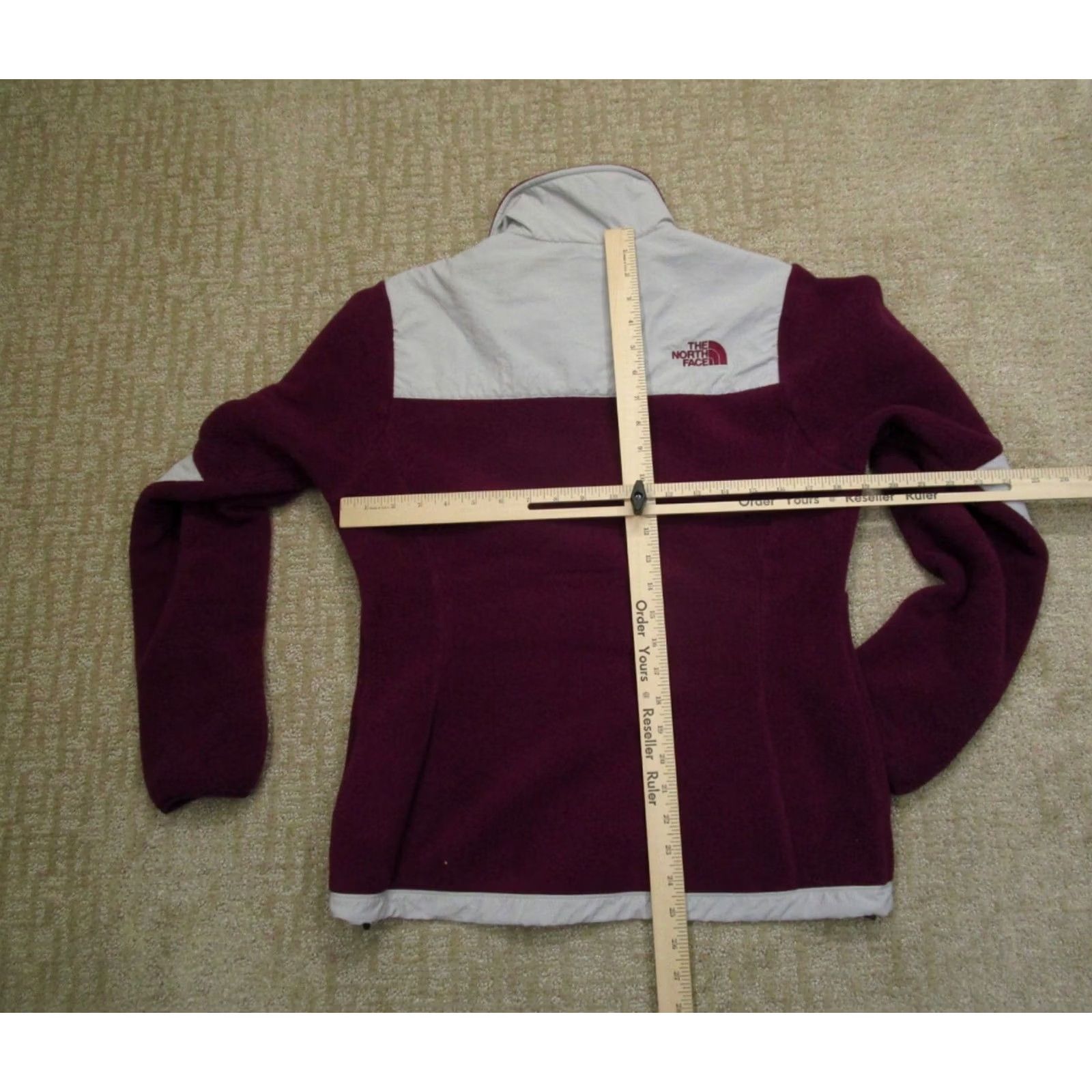 The North Face The North Face Denali Jacket Women S Purple Gray Fleece Outdoor Mid-Length Zip Pockets All Seasons Regular Sturdy Wind-Resistant Denim? Size S / US 4 / IT 40 - 5 Thumbnail