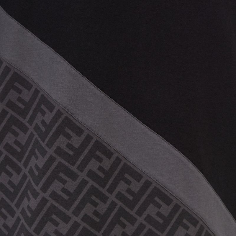 Fendi o1s1wg110426 T-Shirt in Black/Grey Size US XL / EU 56 / 4 - 3 Thumbnail