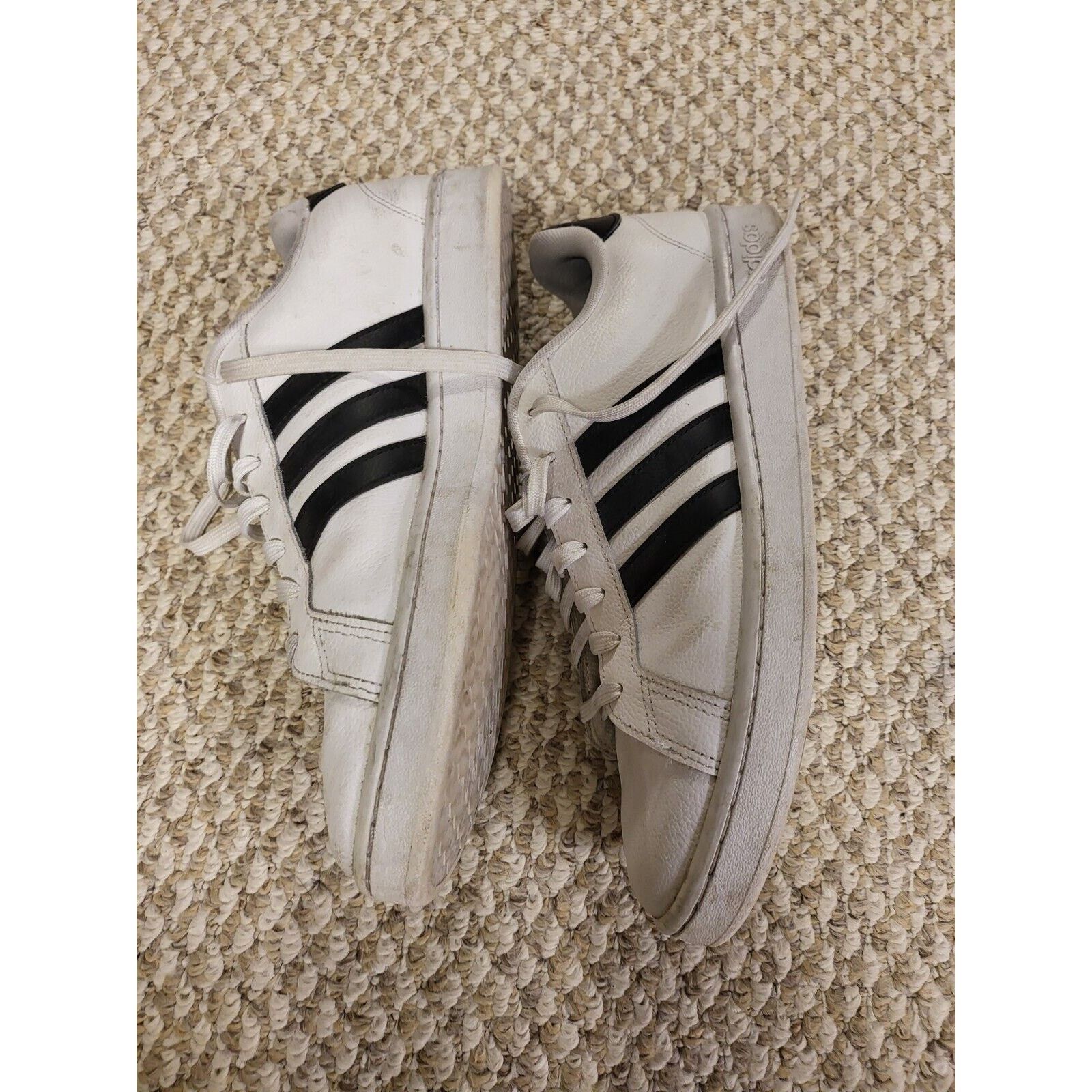 Adidas men's size 12 leather adidas superstar Size US 12 / EU 45 - 4 Thumbnail