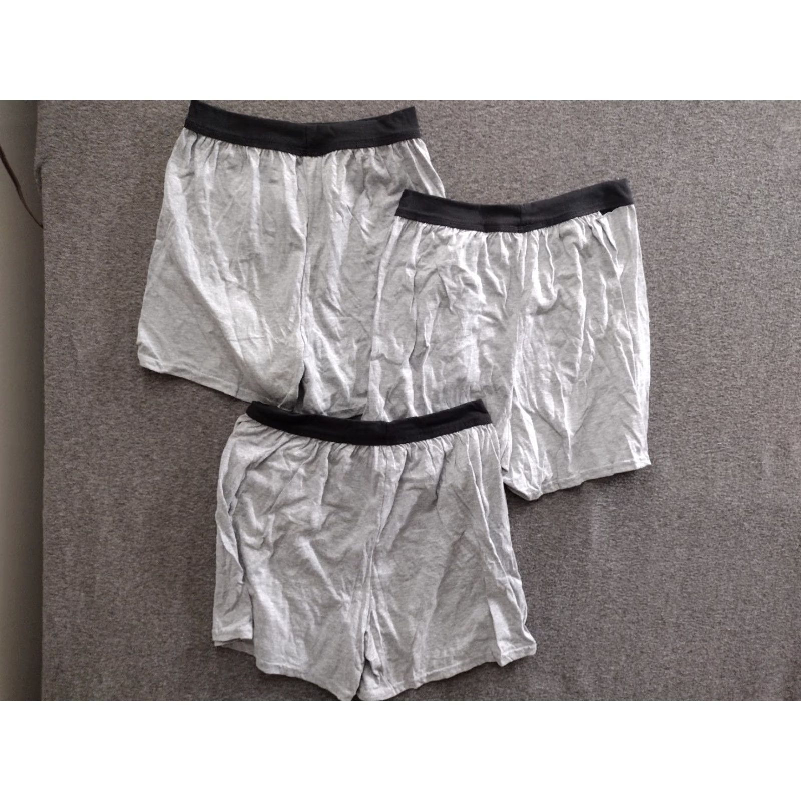 Hanes Hanes Men's Underwear Boxers Category: Underwear 3 Pack Gray S 26" Waist Comfort Soft Vintage No Size US 29 - 2 Thumbnail