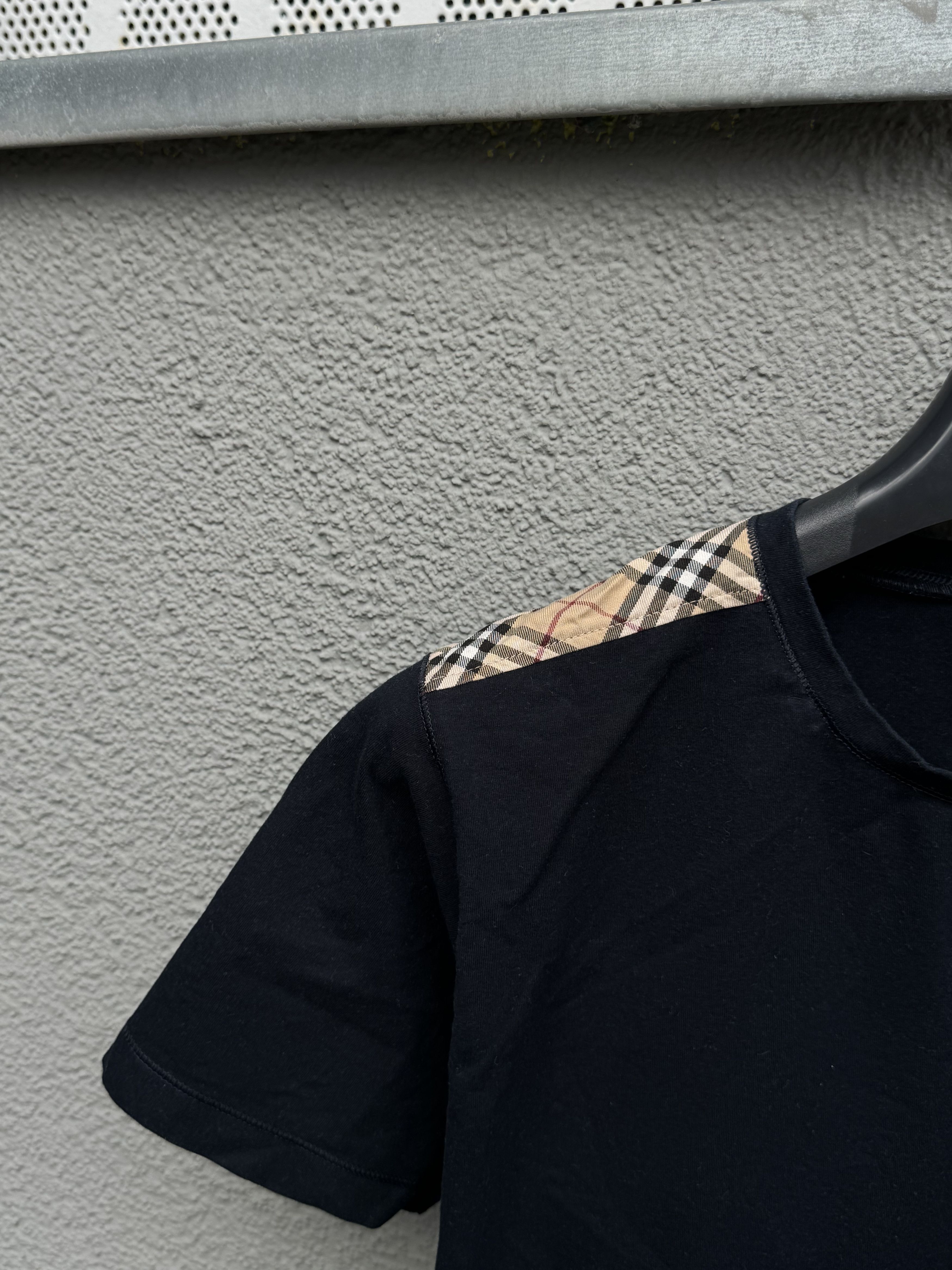Burberry Burberry London T-shirt Check Navy Size L Size US L / EU 52-54 / 3 - 4 Thumbnail