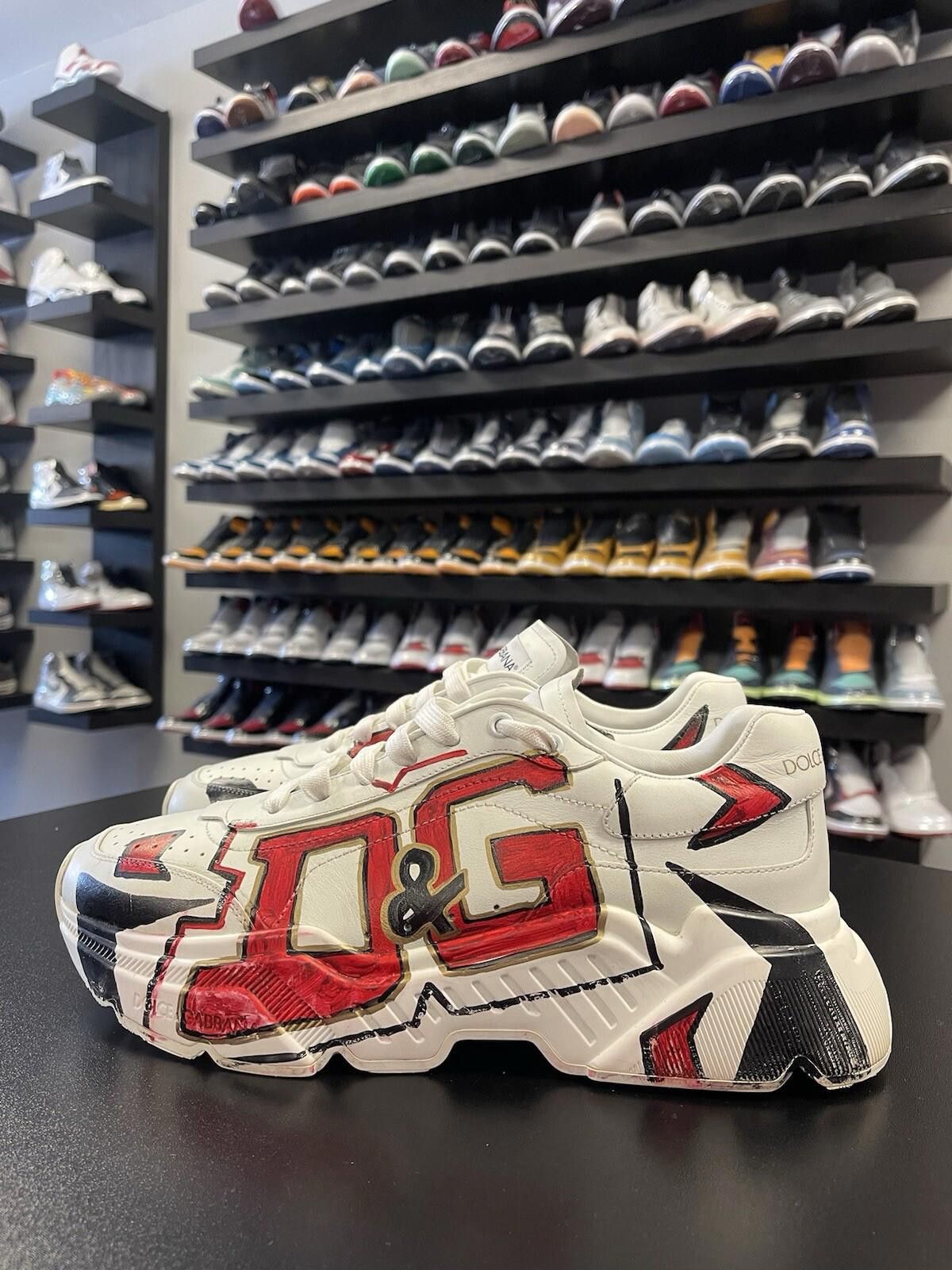 Dolce & Gabbana Size 9.5 - Dolce & Gabbana Men Leather Sneakers 1984 Milano Size US 9.5 / EU 42-43 - 1 Thumbnail