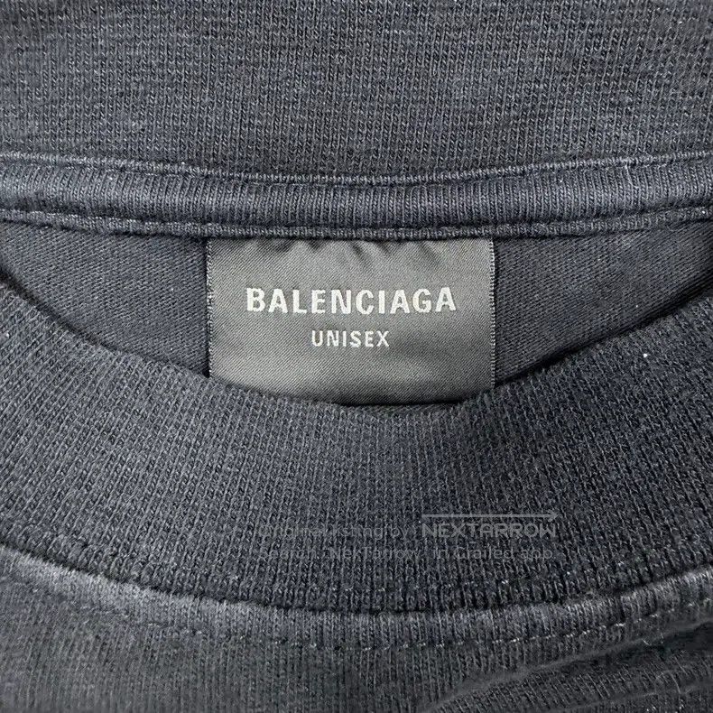 Balenciaga Balenciaga Black long-sleeve sweater with lettering logo p Size US M / EU 48-50 / 2 - 3 Thumbnail
