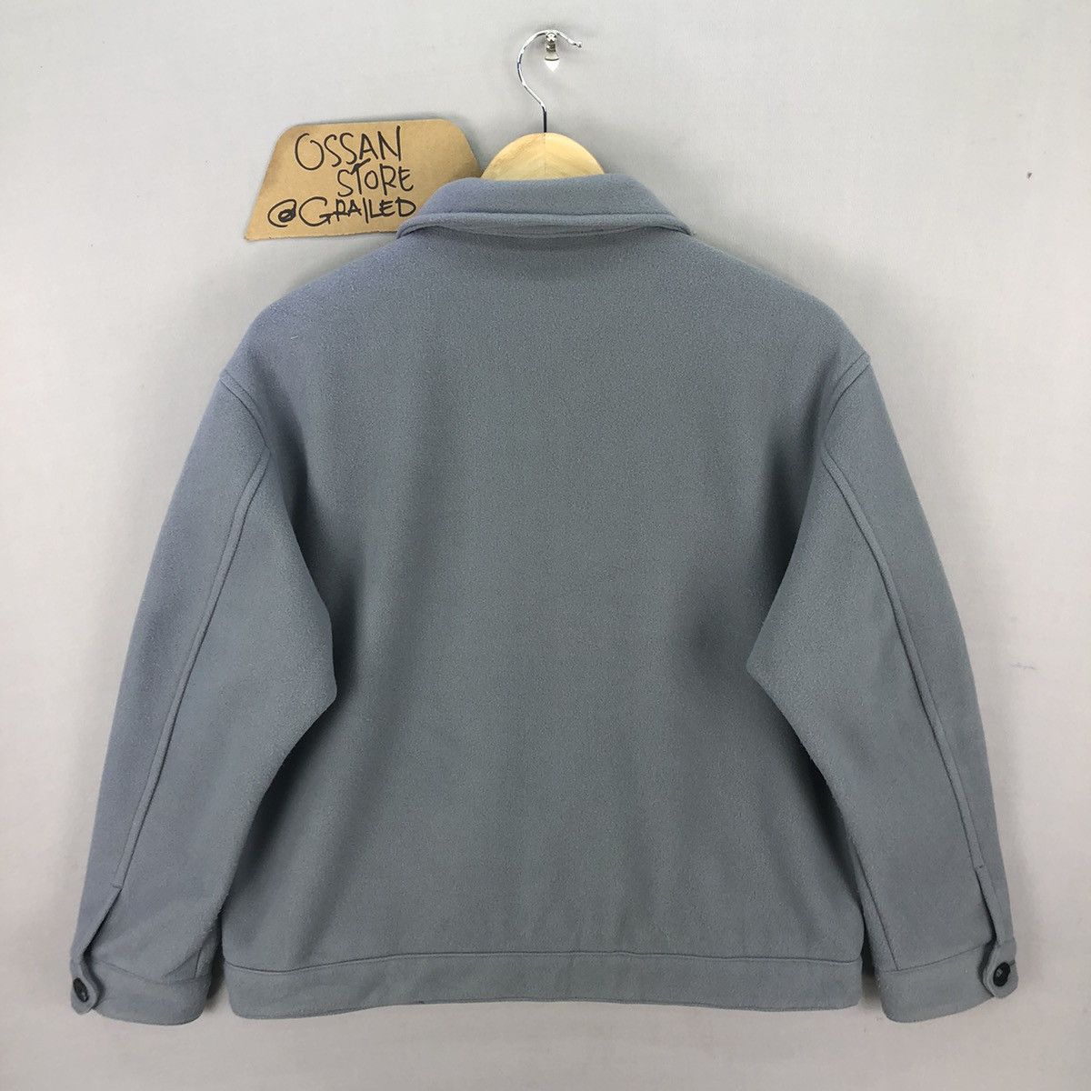 Japanese Brand Back Number Old Money Minimalist Wool Jacket Size US M / EU 48-50 / 2 - 9 Thumbnail