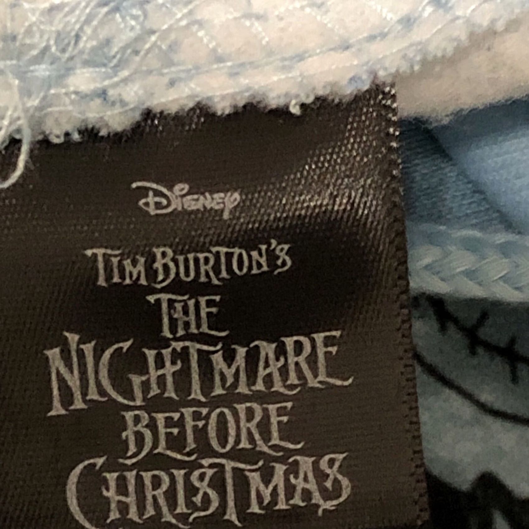 Disney VINTAGE Light Blue NIGHTMARE BEFORE CHRISTMAS Misfit Love HOODIE~JUNIOR Sizes~NEW Small Size S / US 4 / IT 40 - 5 Thumbnail