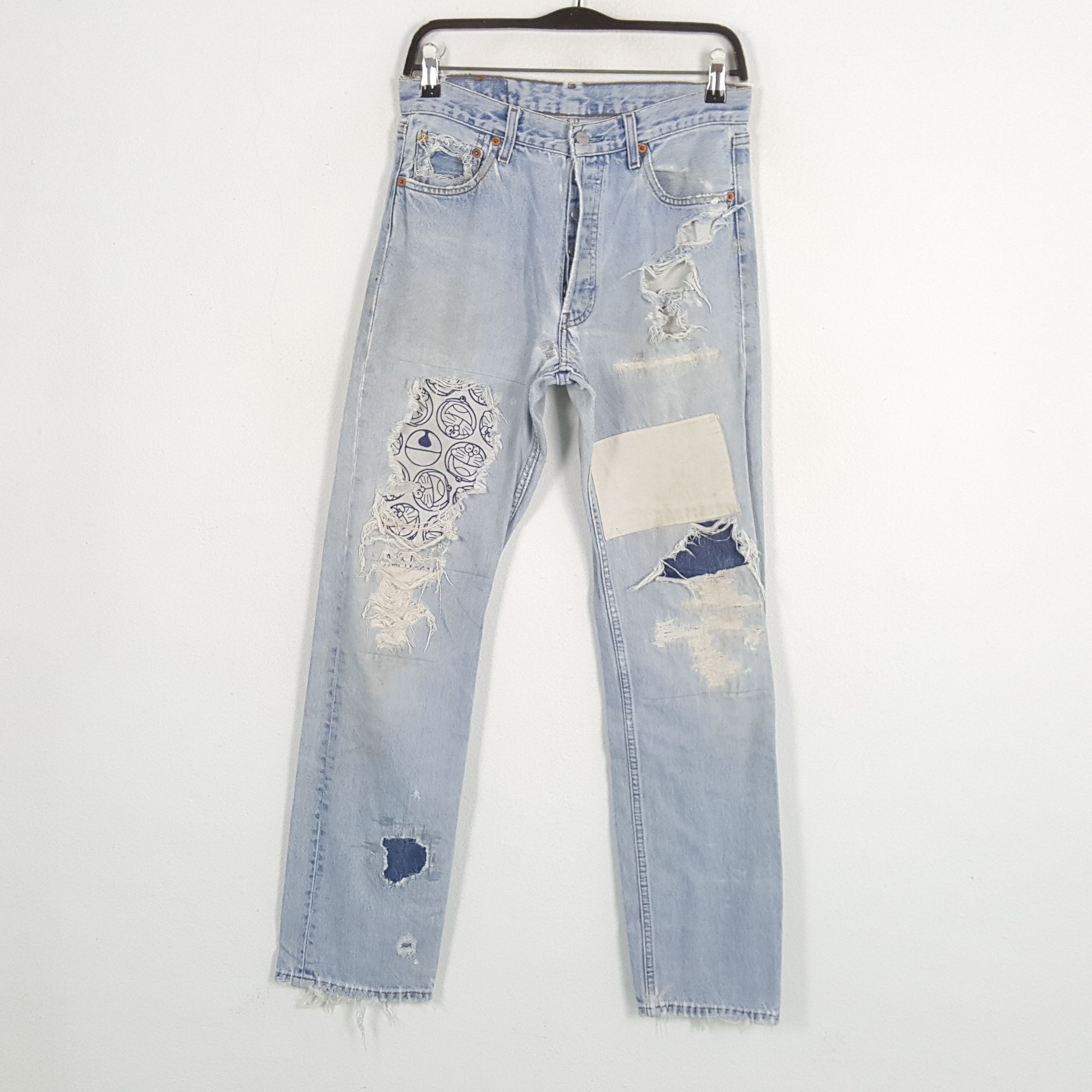 Levi's × Vintage LEVI'S Streetwear Style Distressed Jeans Size US 28 / EU 44 - 1 Thumbnail