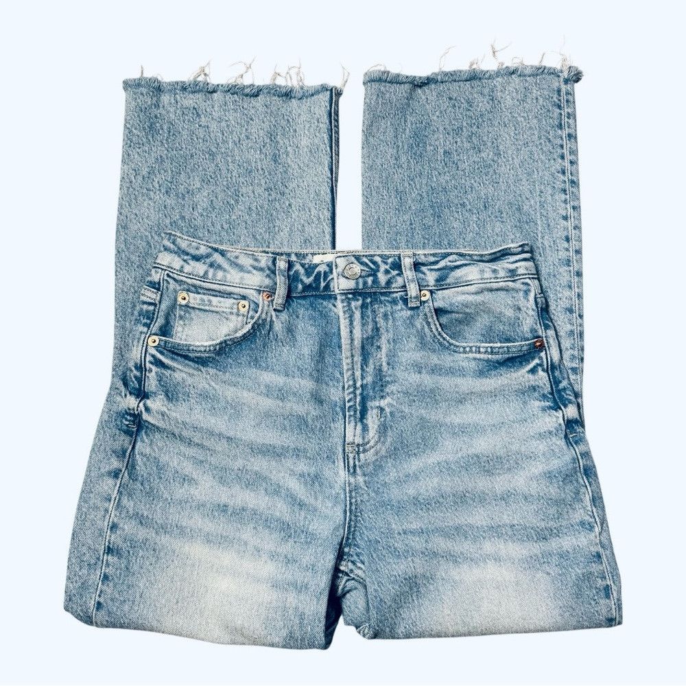 Rails Rails Sunset Crop High Rise Flare Jeans In Snowbird Size 28 Size 28" / US 6 / IT 42 - 4 Thumbnail