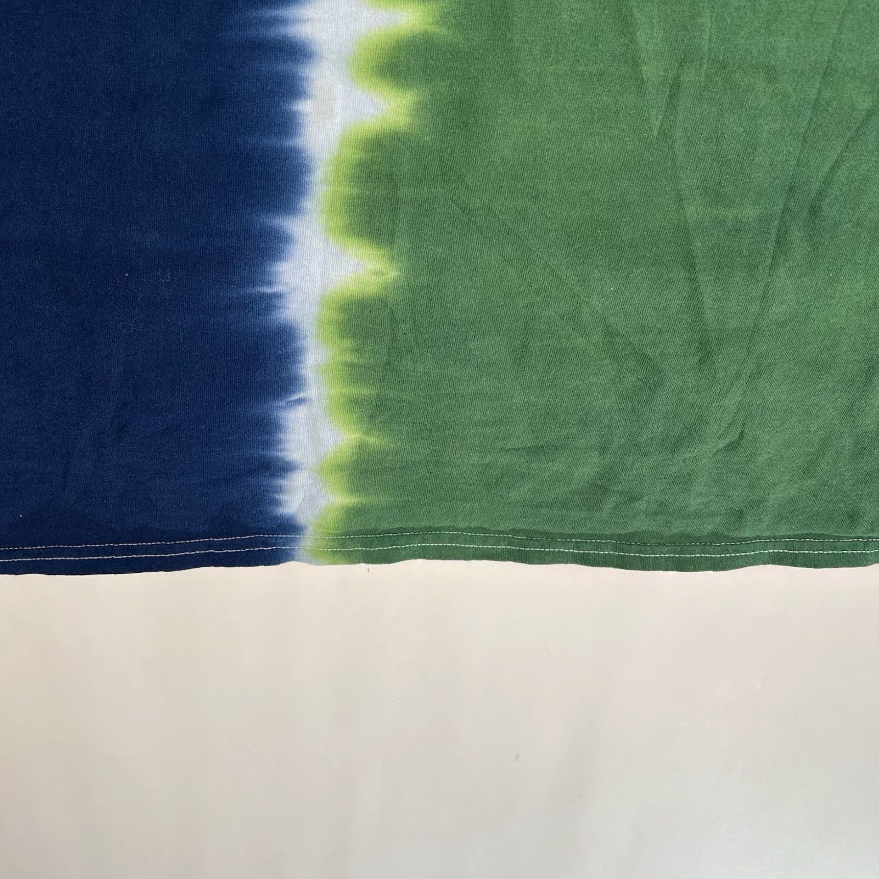 Vintage VINTAGE Michigan State University Tie-Dye T-Shirt Mens 3XL Short Sleeve Blue University Campus Size US XXL / EU 58 / 5 - 5 Thumbnail