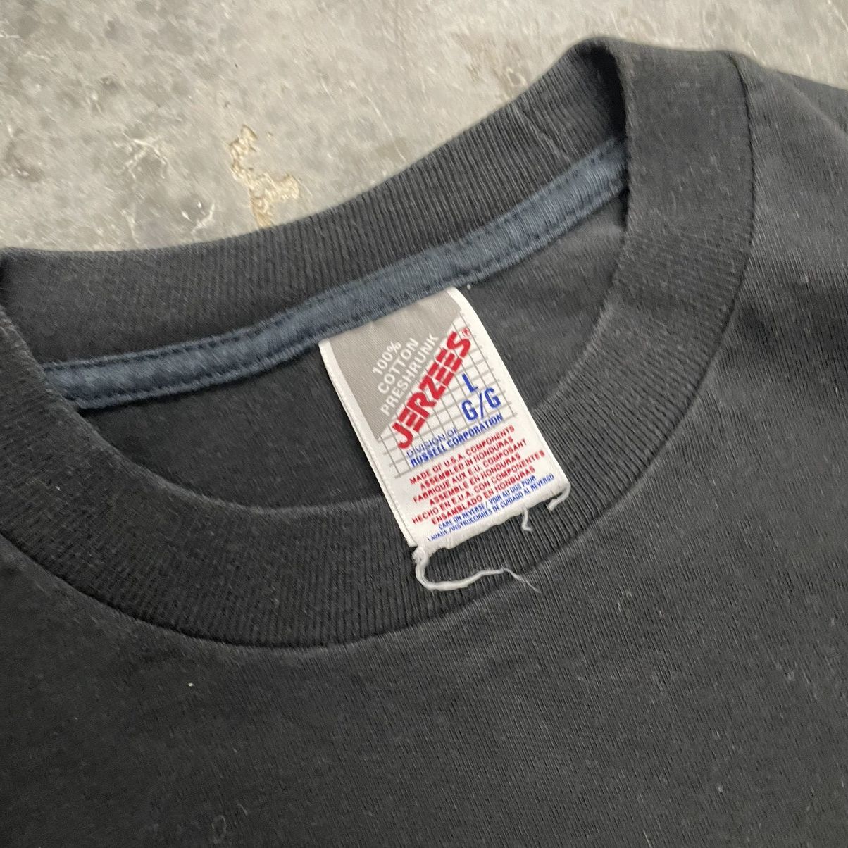 Vintage Vintage 1994 “Will Work For Candy” Crackhead skeleton shirt Size US L / EU 52-54 / 3 - 3 Thumbnail