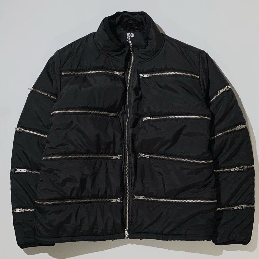 Hood By Air 2014 HBA HOOD BY AIR manyzip multizip bomber down jacket fur Size US S / EU 44-46 / 1 - 2 Thumbnail