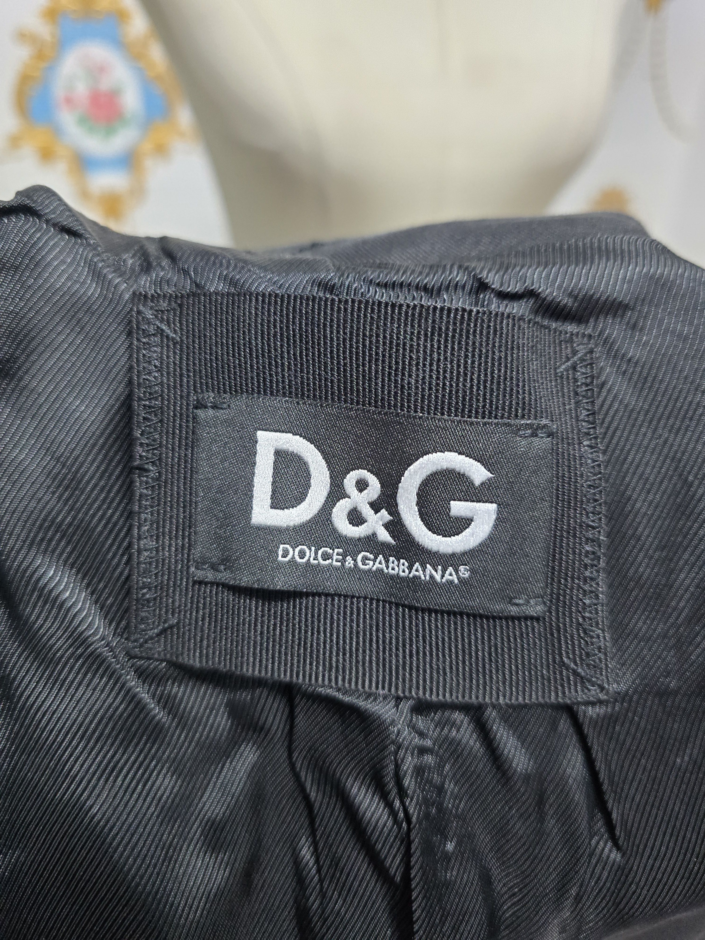 Dolce & Gabbana DOLCE & GABBANA blazer Black ,VINTAGE, WOMEN'S SMALL Size S / US 4 / IT 40 - 2 Thumbnail