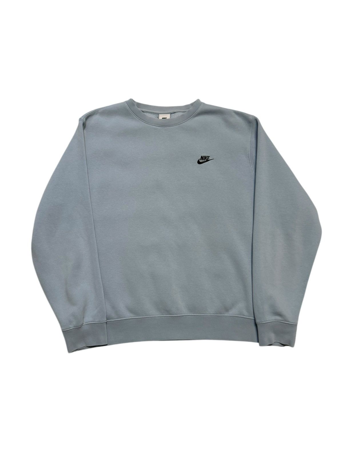 Nike × Vintage Nike Crewneck Sweatshirt y2k swoosh logo basic swoosh Size US XL / EU 56 / 4 - 1 Thumbnail