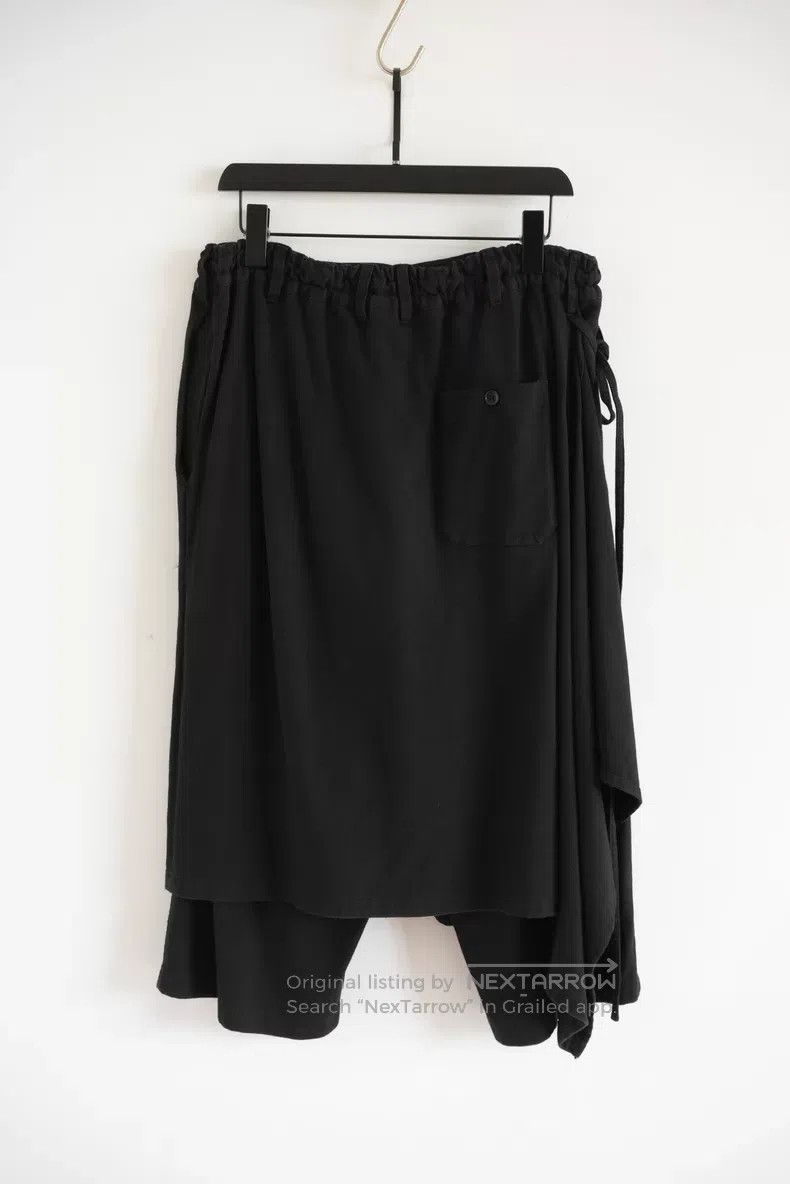Yohji Yamamoto Yohji Yamamoto size 3 20ss asymmetric panel culottes pants Size US 30 / EU 46 - 2 Thumbnail