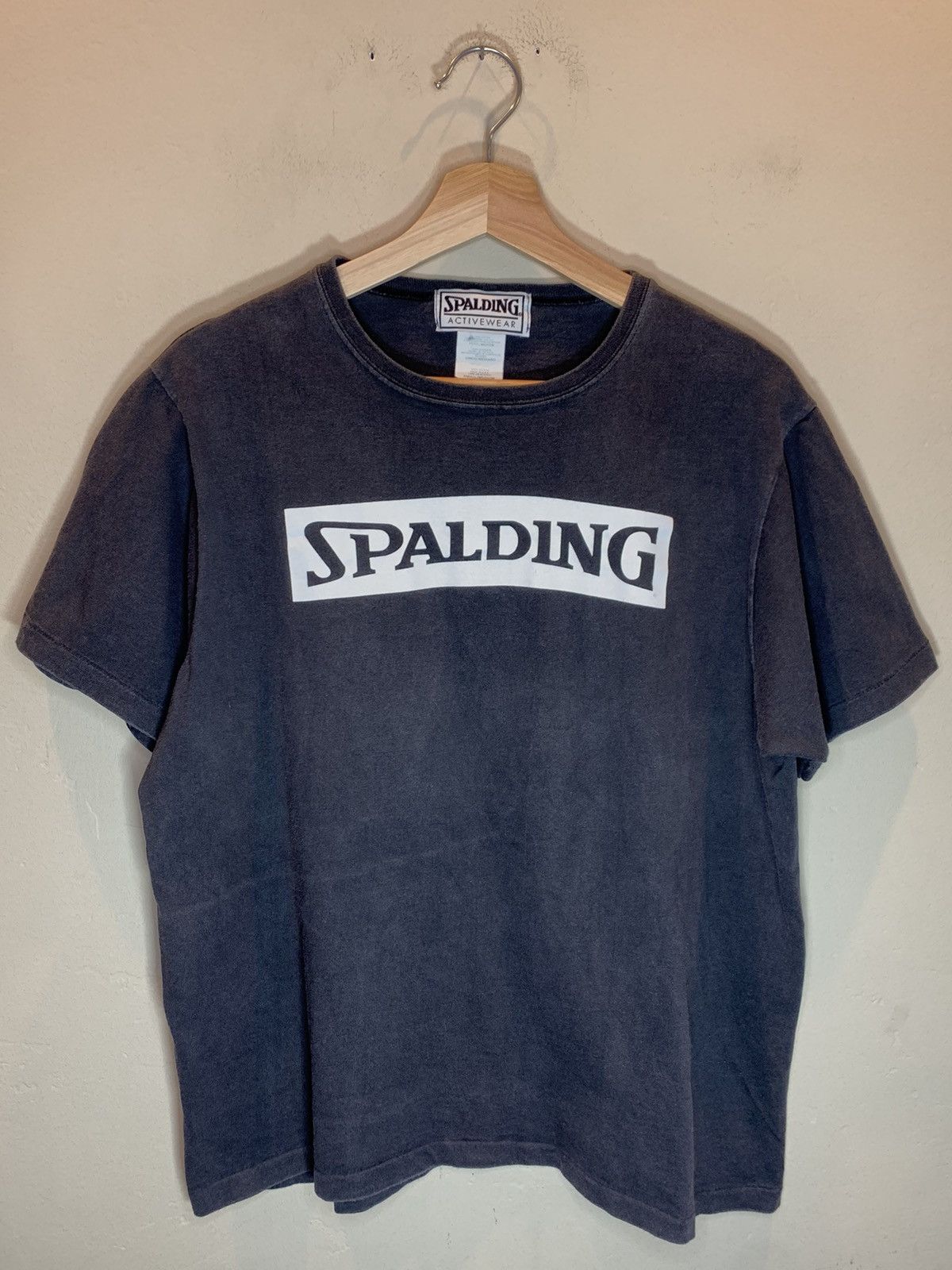 Spalding *RARE* Vintage Spalding Basketball Faded Single Stitch Shirt Size US M / EU 48-50 / 2 - 1 Thumbnail