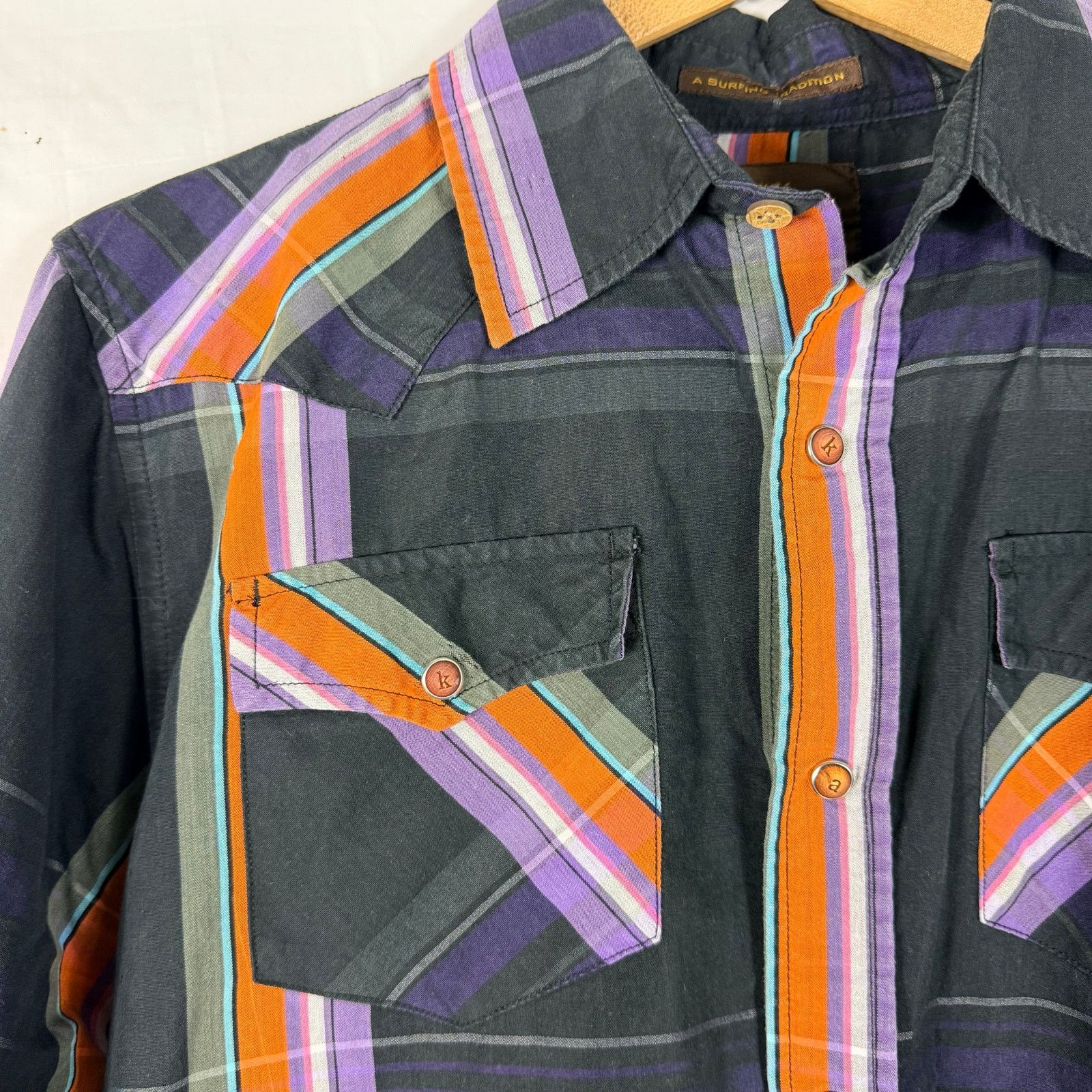 Other Kanvas by Katin Long Sleeve Western Surfing Shirt Medium Size US M / EU 48-50 / 2 - 3 Thumbnail