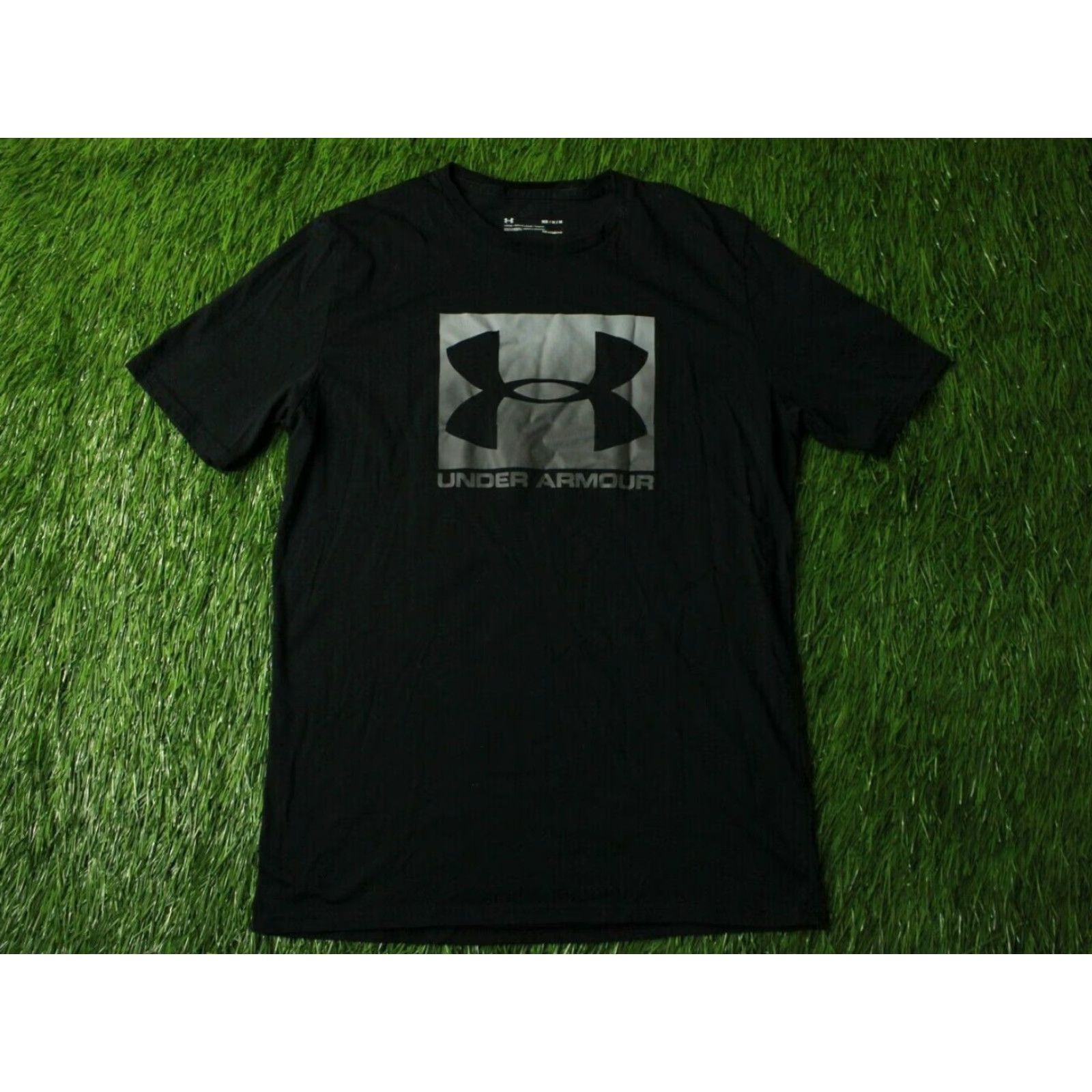Under Armour Under Armour Mens Training Compression Shirt Jersey T-Shirt M Black Short Sleeve Activewear CrossFit HeatGear Men's Size M Size US M / EU 48-50 / 2 - 2 Thumbnail