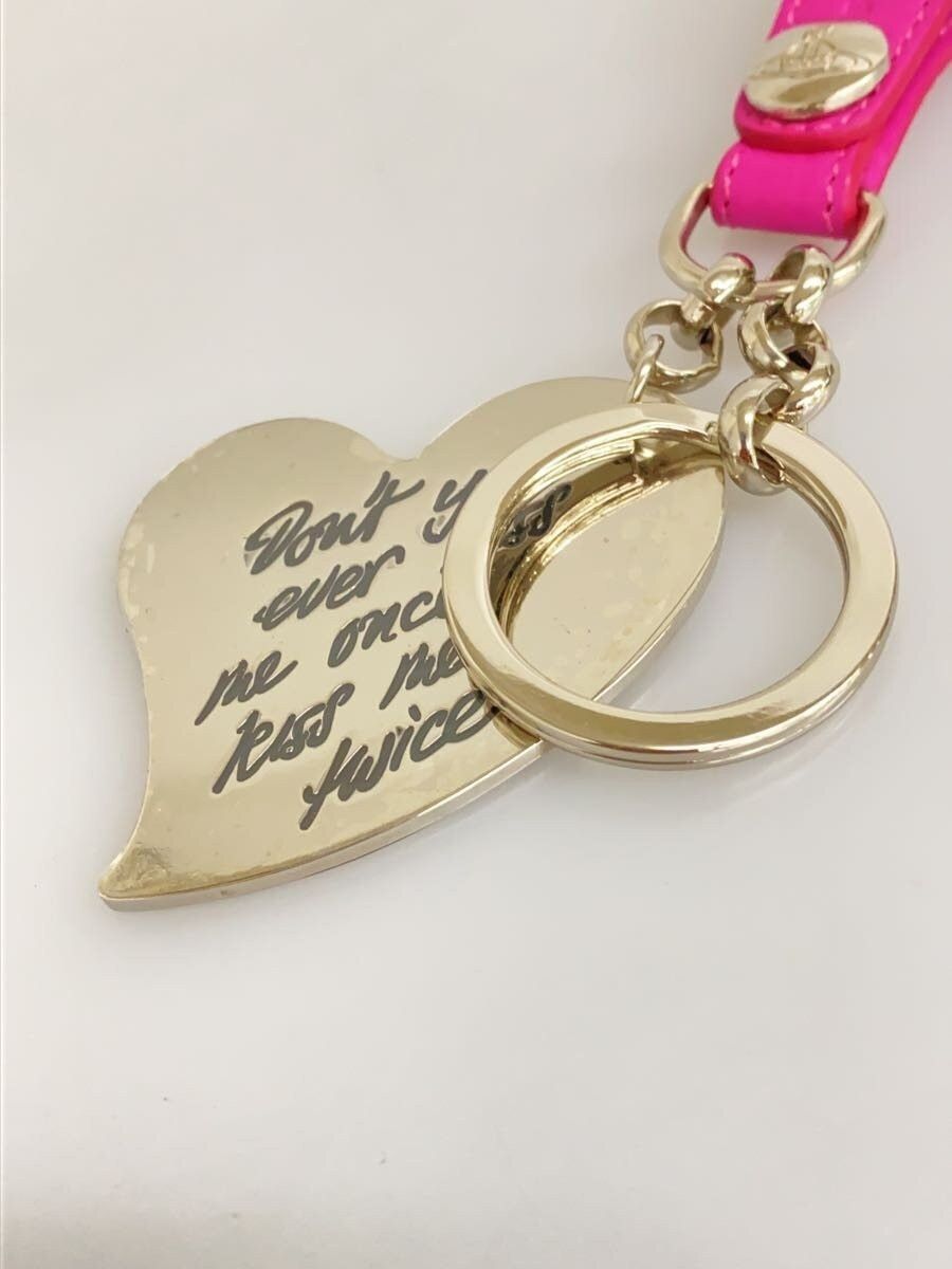 Vivienne Westwood Heart Orb Script Keyring Size ONE SIZE - 3 Thumbnail