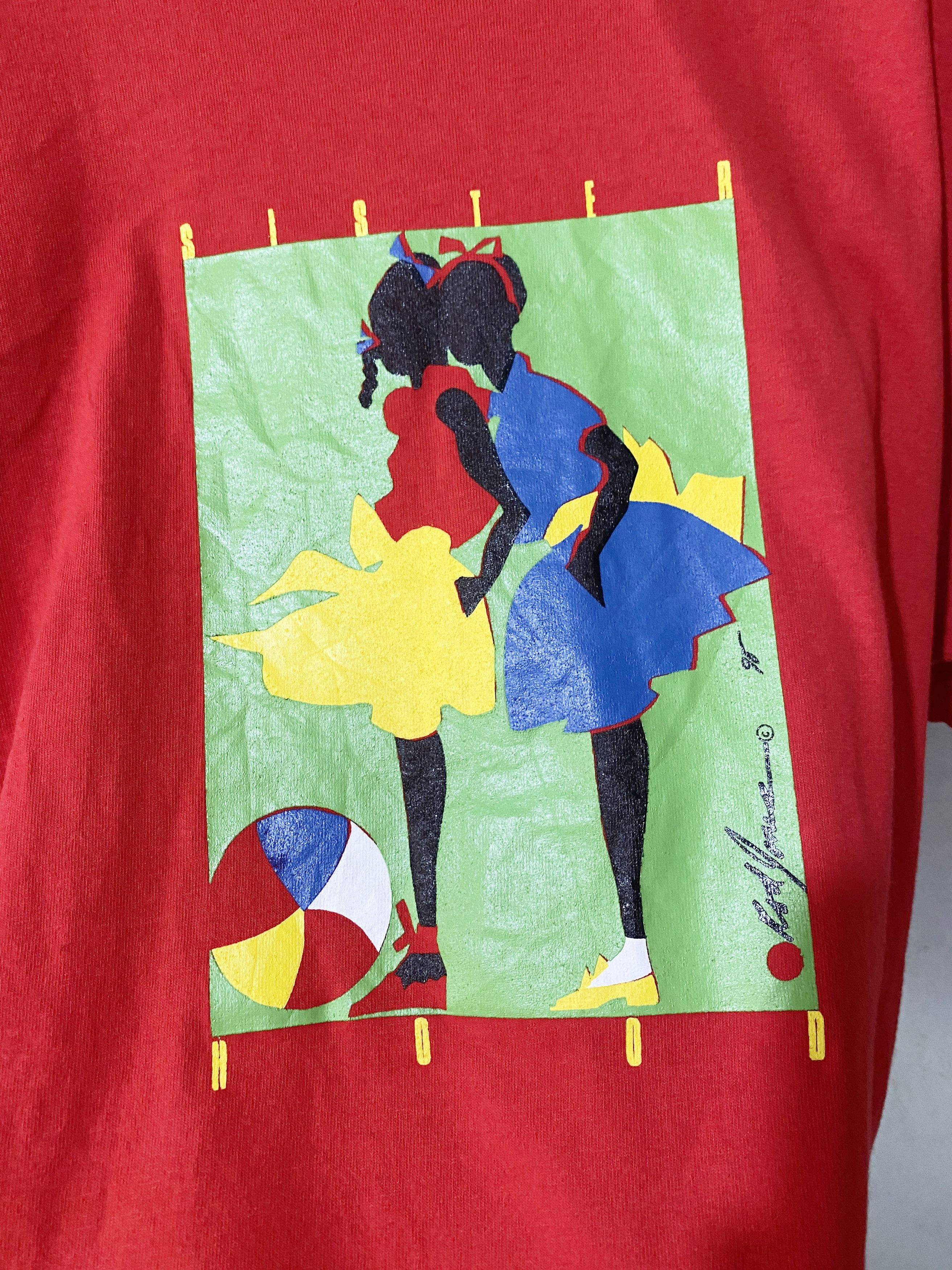 Vintage Vintage Sisterhood Shirt Size US XL / EU 56 / 4 - 2 Thumbnail